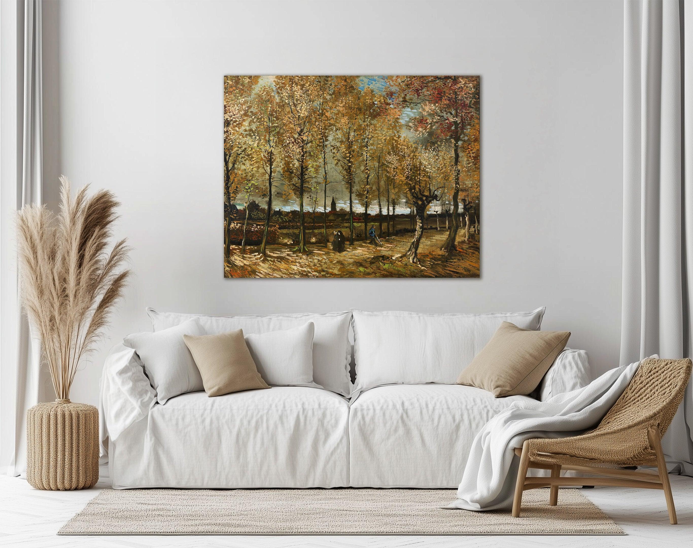 Filari di pioppi nei pressi di Nuenen, Van Gogh