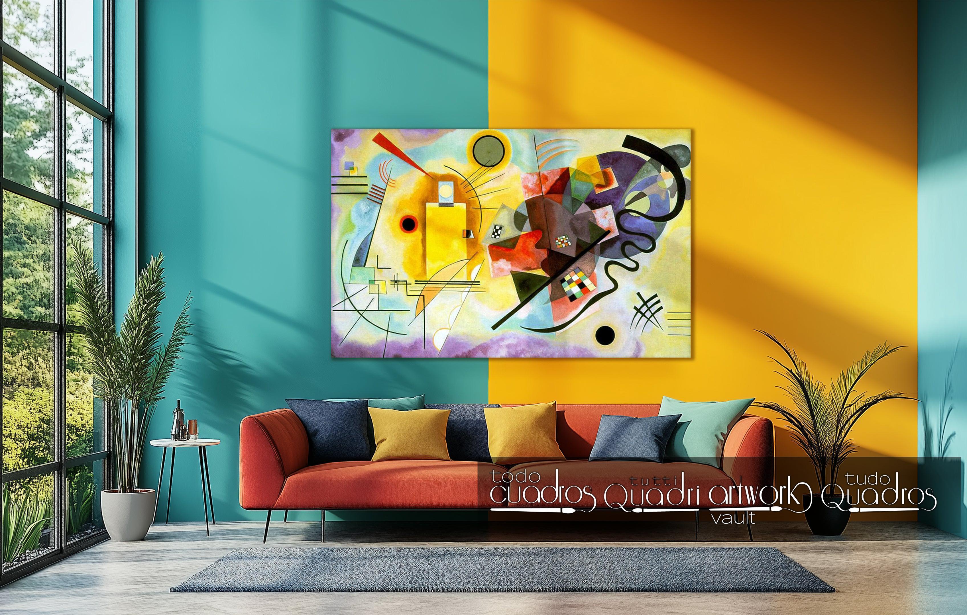 Giallo, rosso e blu, Kandinsky