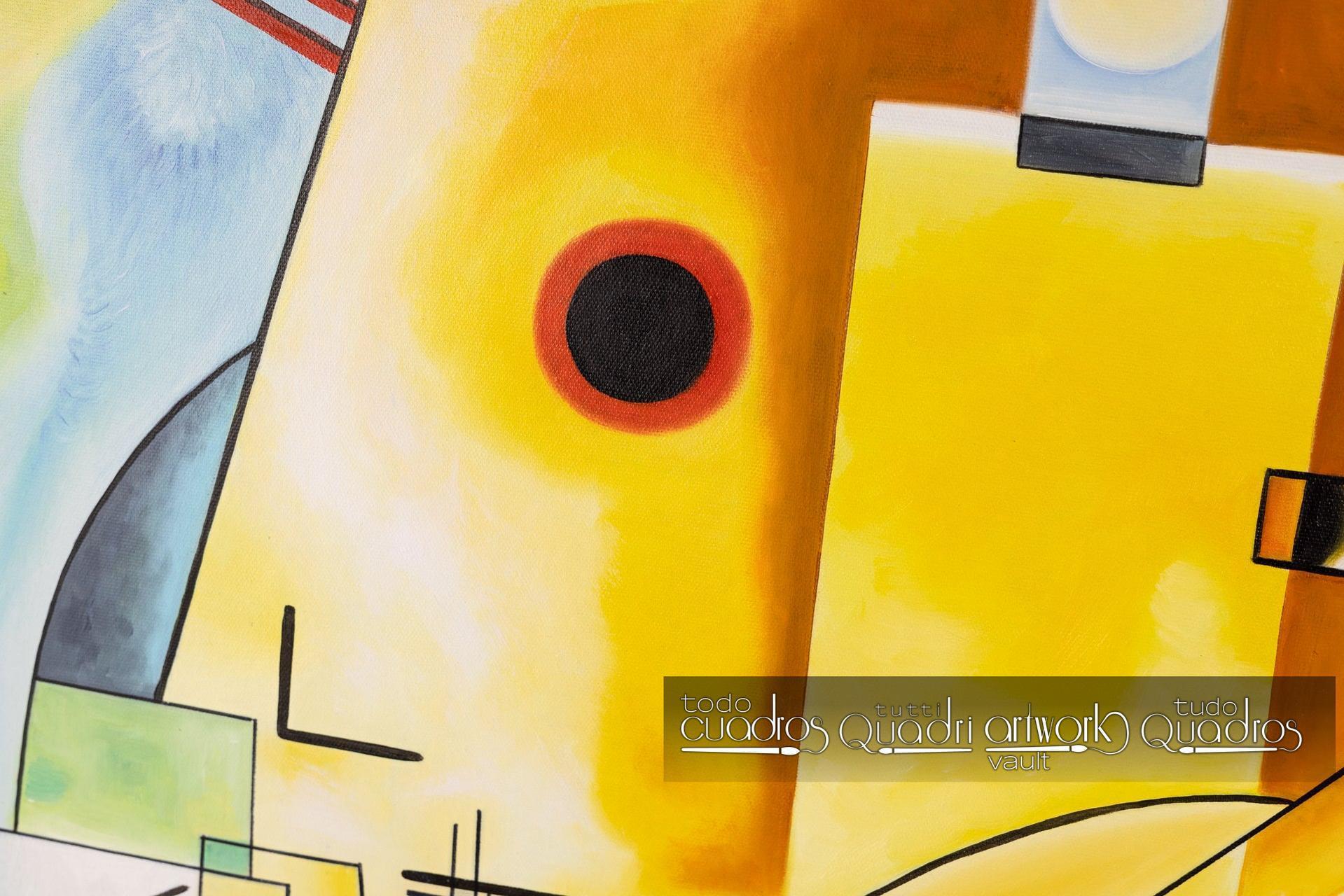 Giallo, rosso e blu, Kandinsky