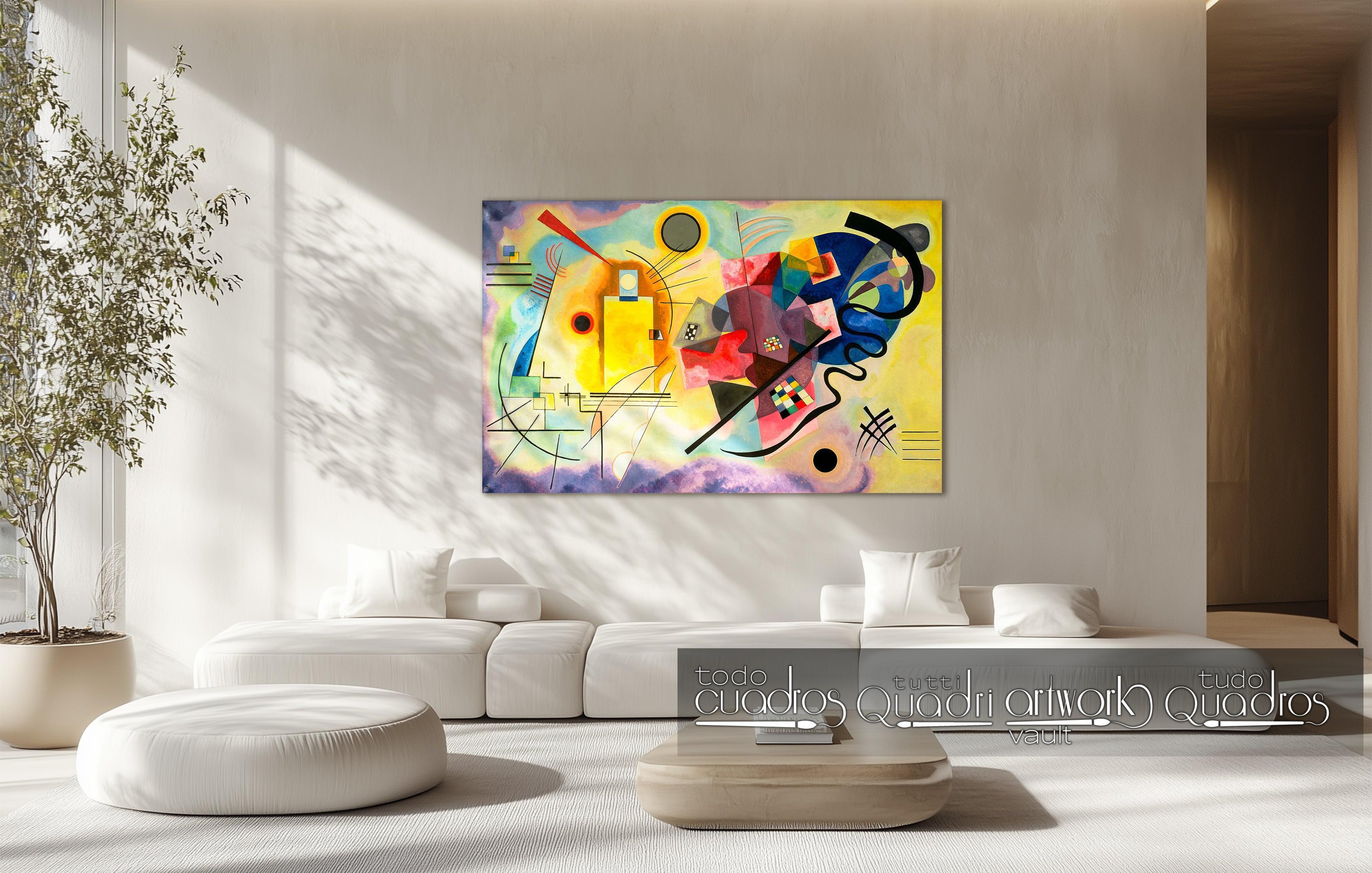 Giallo, rosso e blu, Kandinsky