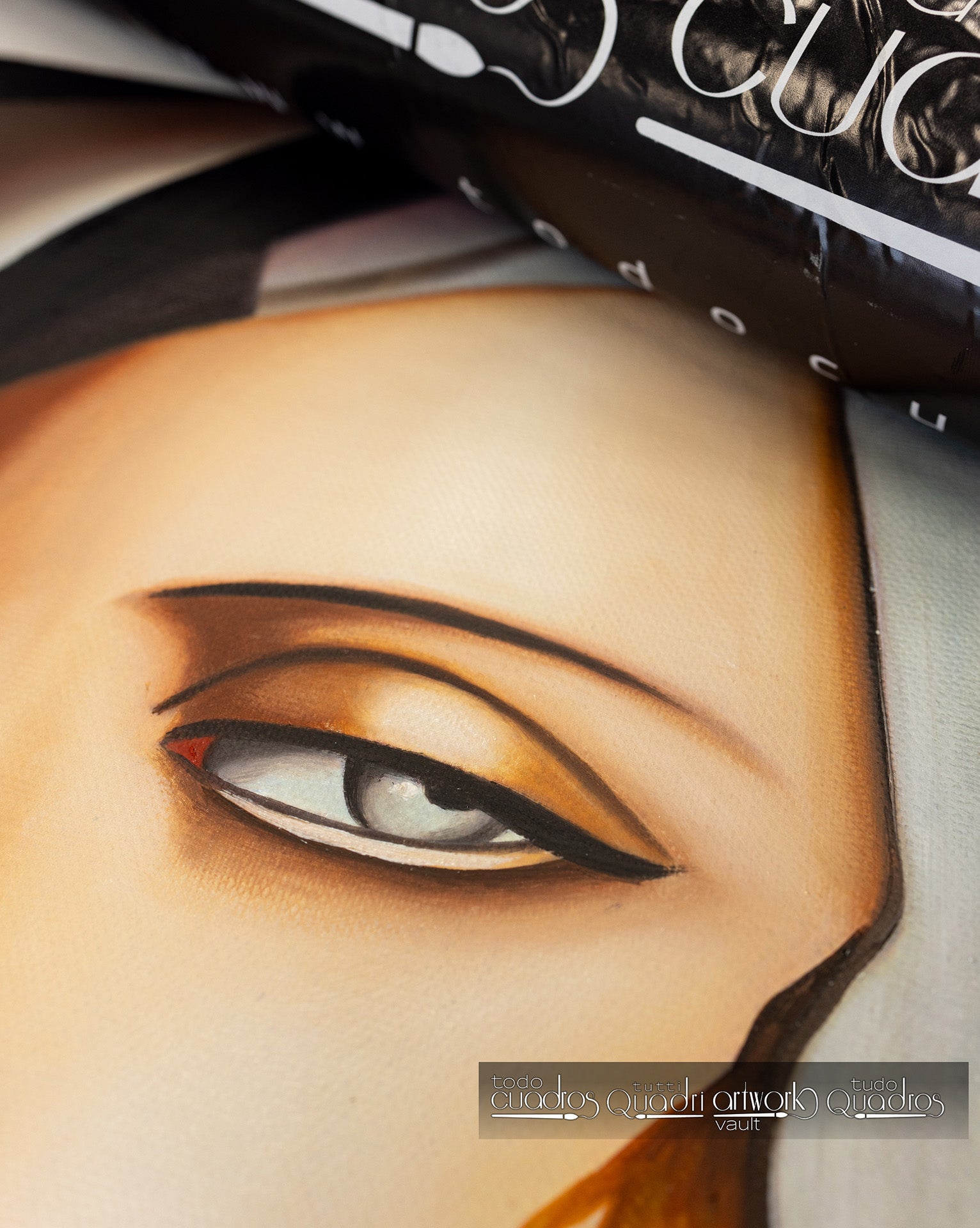 Autoritratto sulla Bugatti verde, Lempicka