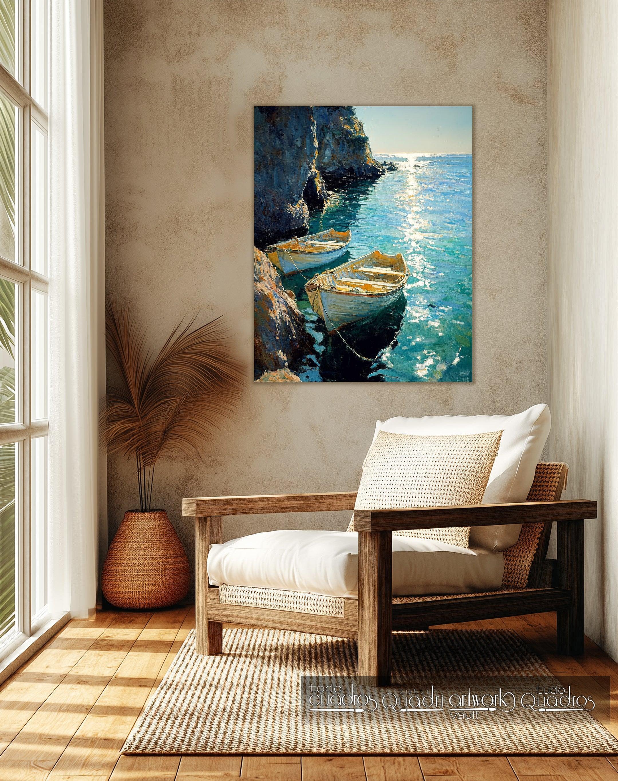 Serenità Ancorata, stile Monet