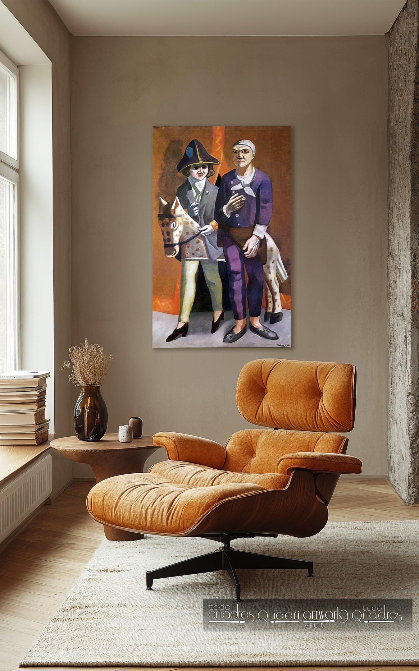 L'artista e sua moglie, Max Beckmann