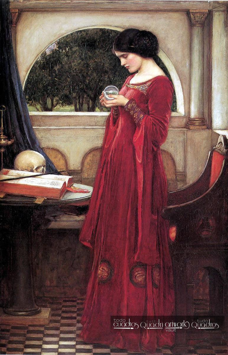 La sfera di cristallo, J. W. Waterhouse
