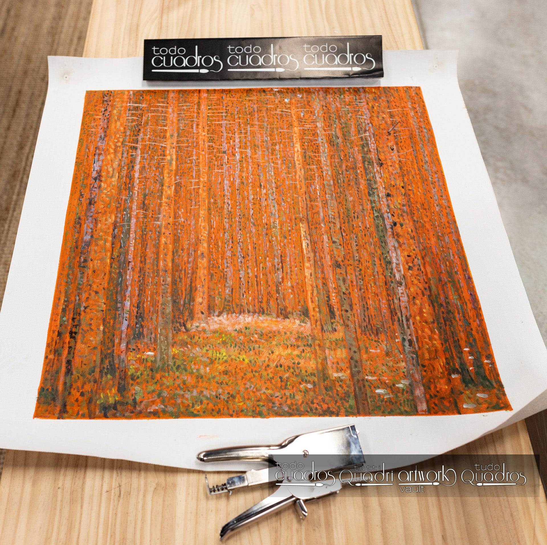 Foresta di pini, Klimt