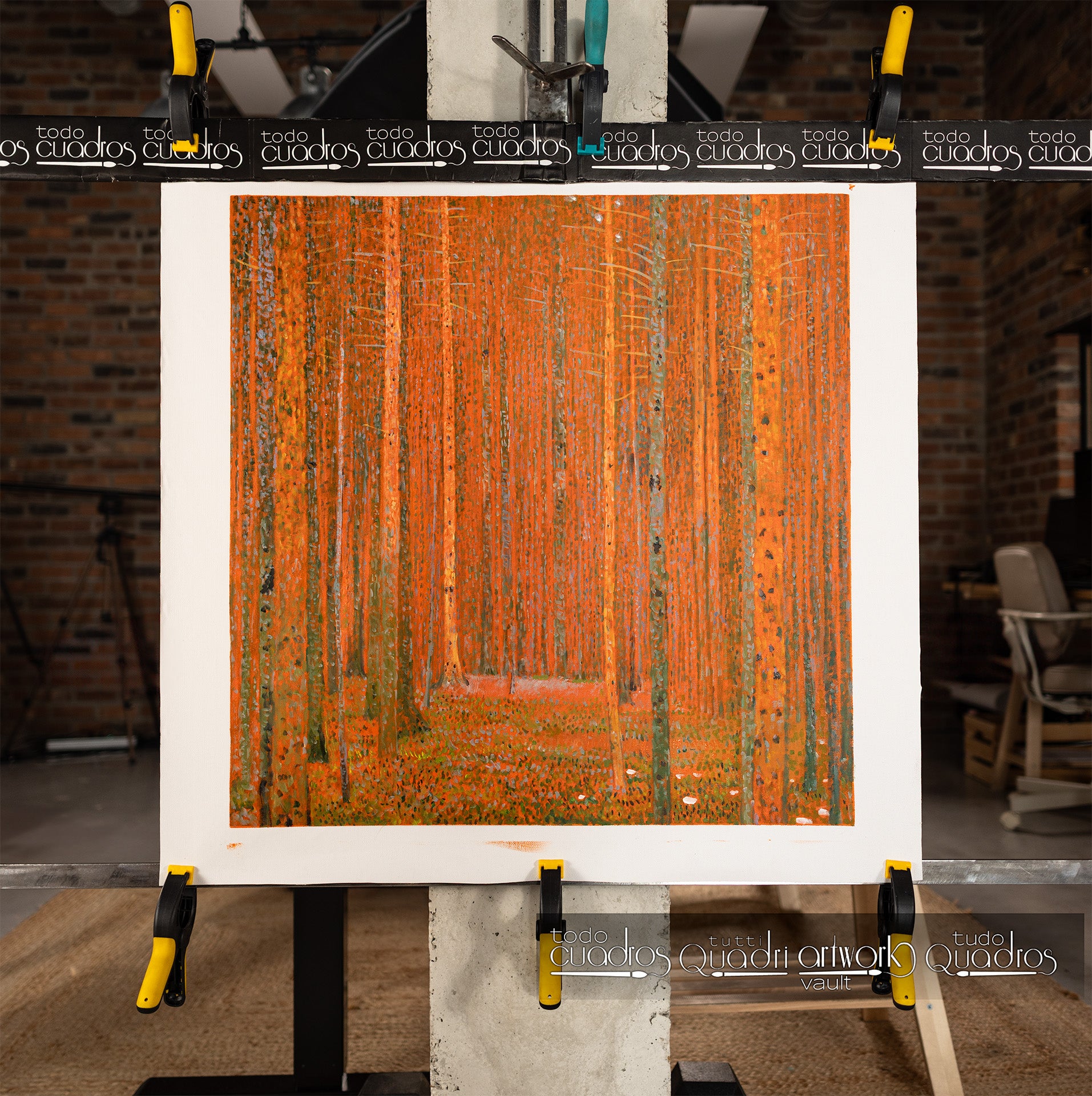 Foresta di pini, Klimt