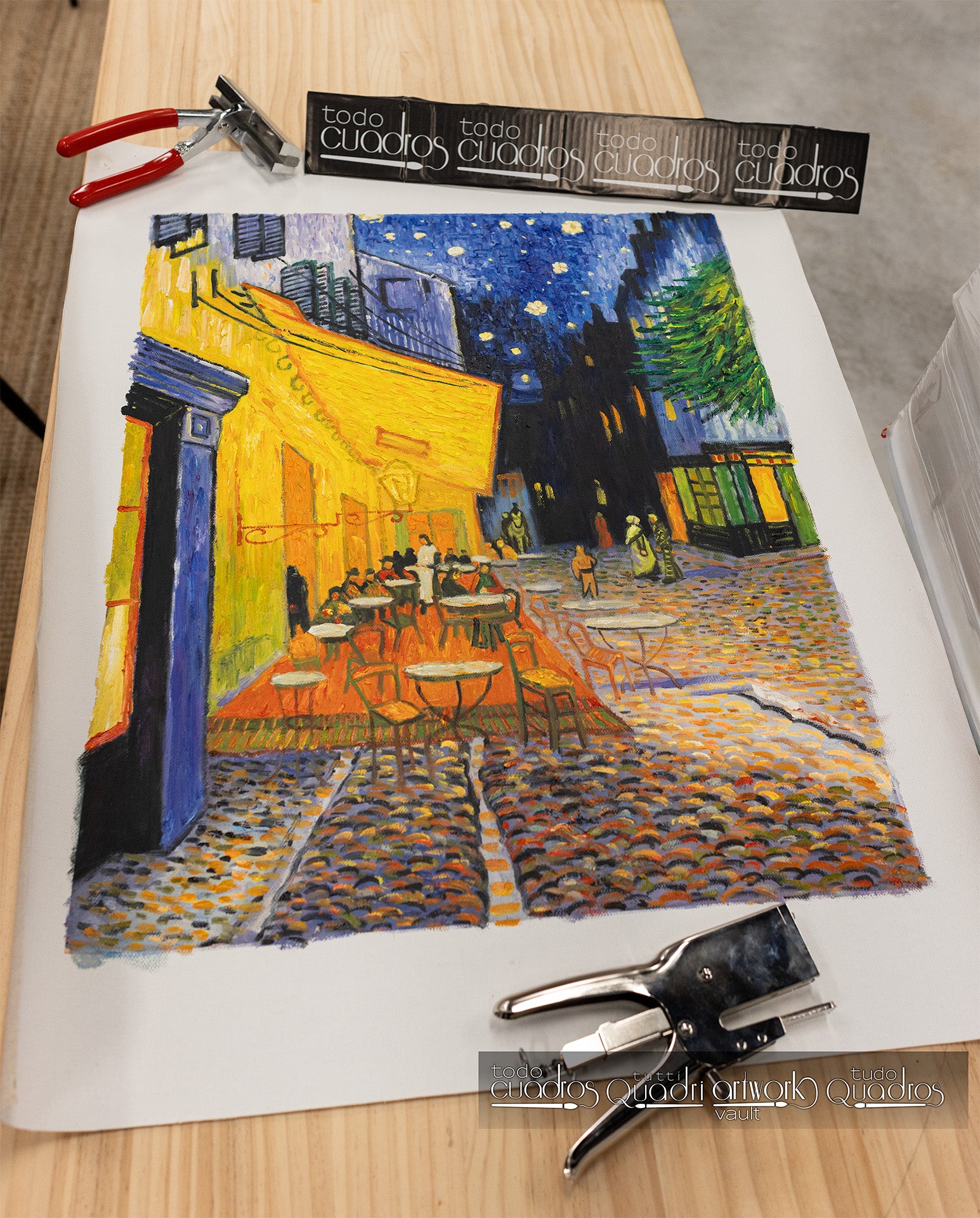 Terrazza del caffè la sera, Van Gogh