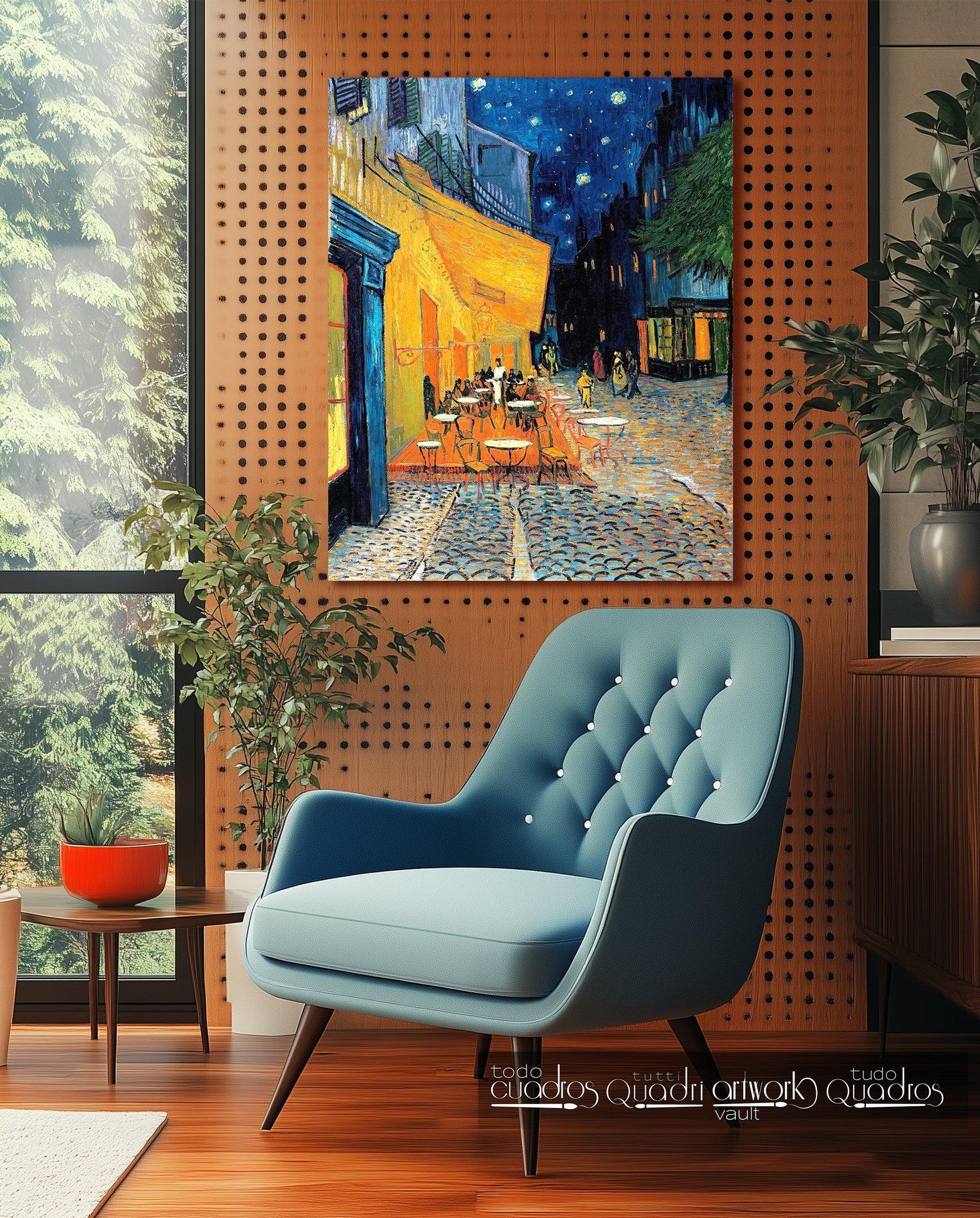 Terrazza del caffè la sera, Van Gogh