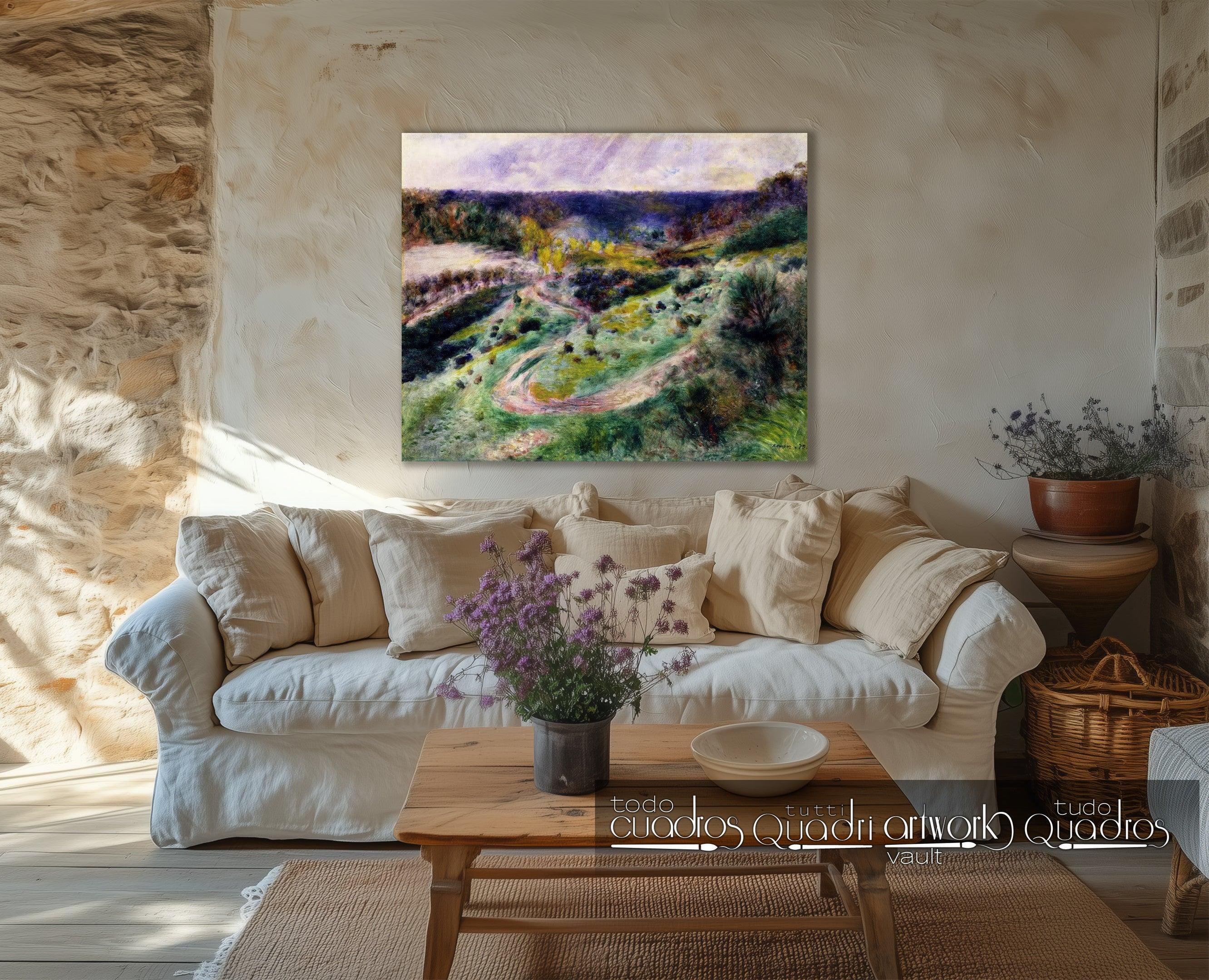 Paesaggio di Wargemont, Renoir