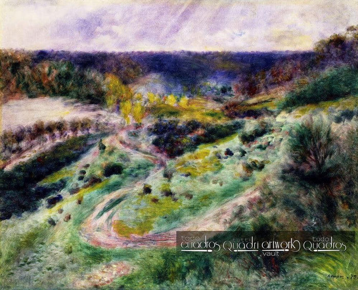 Paesaggio di Wargemont, Renoir