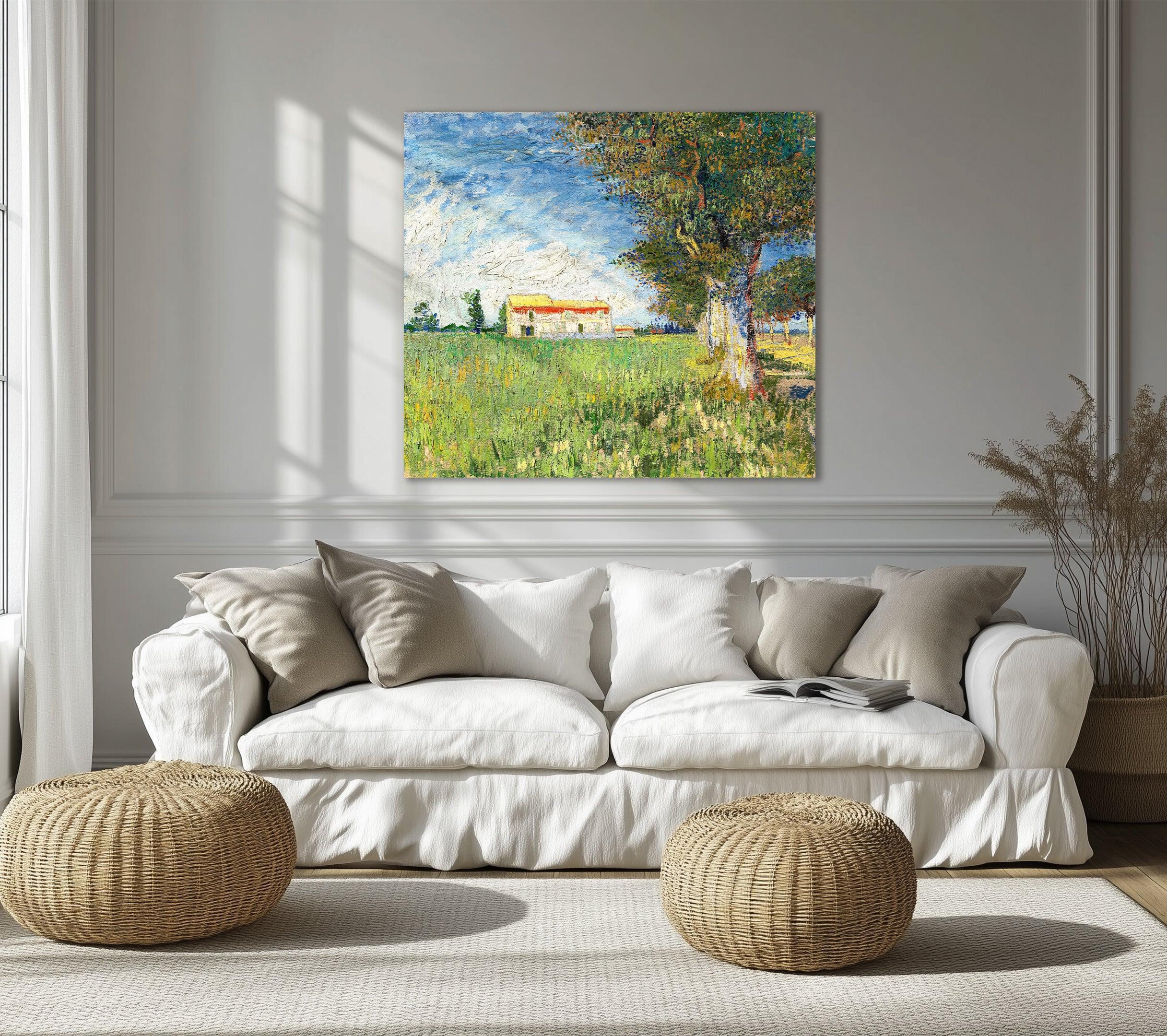 Casa nel campo di grano, Van Gogh