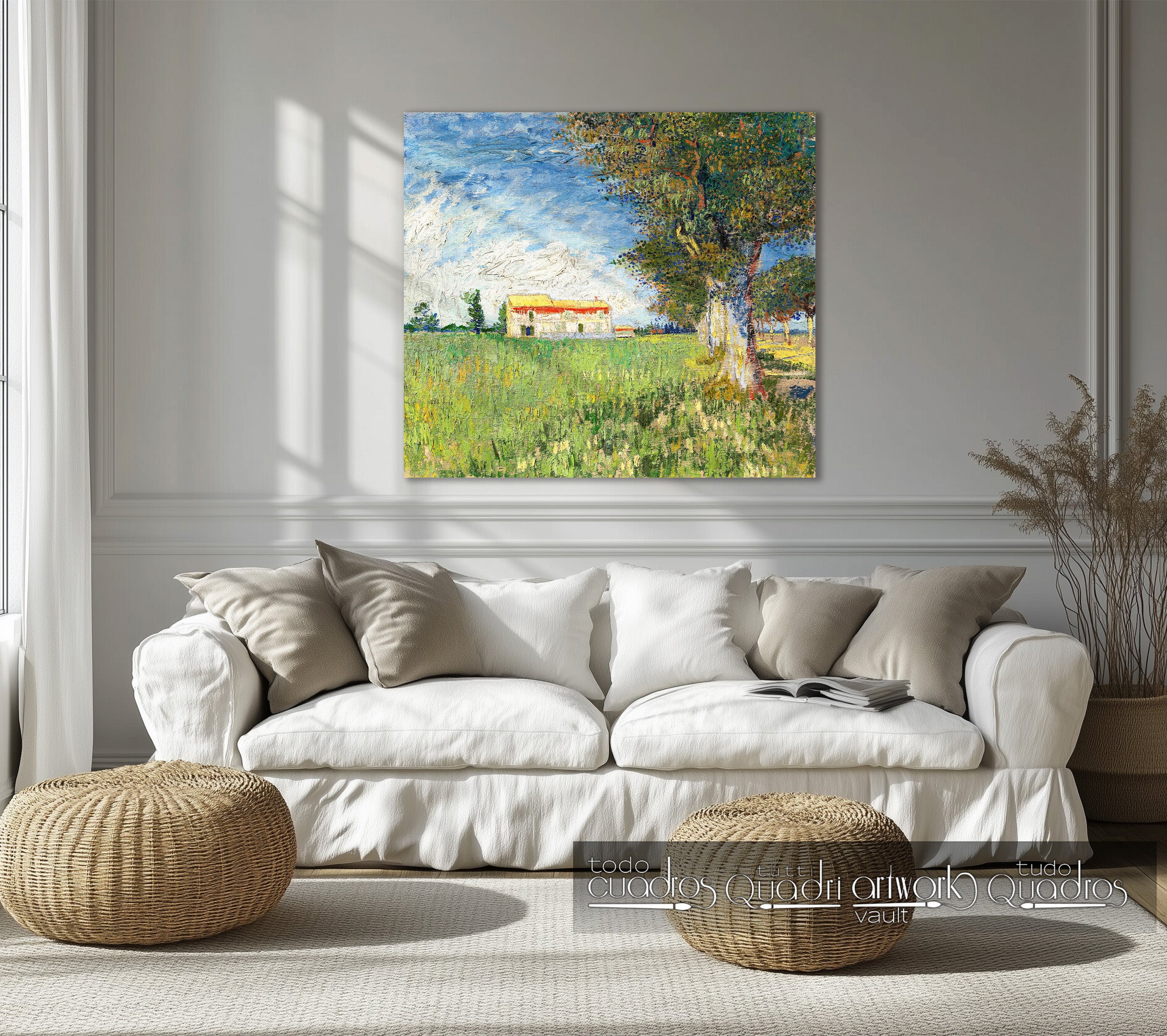 Casa nel campo di grano, Van Gogh