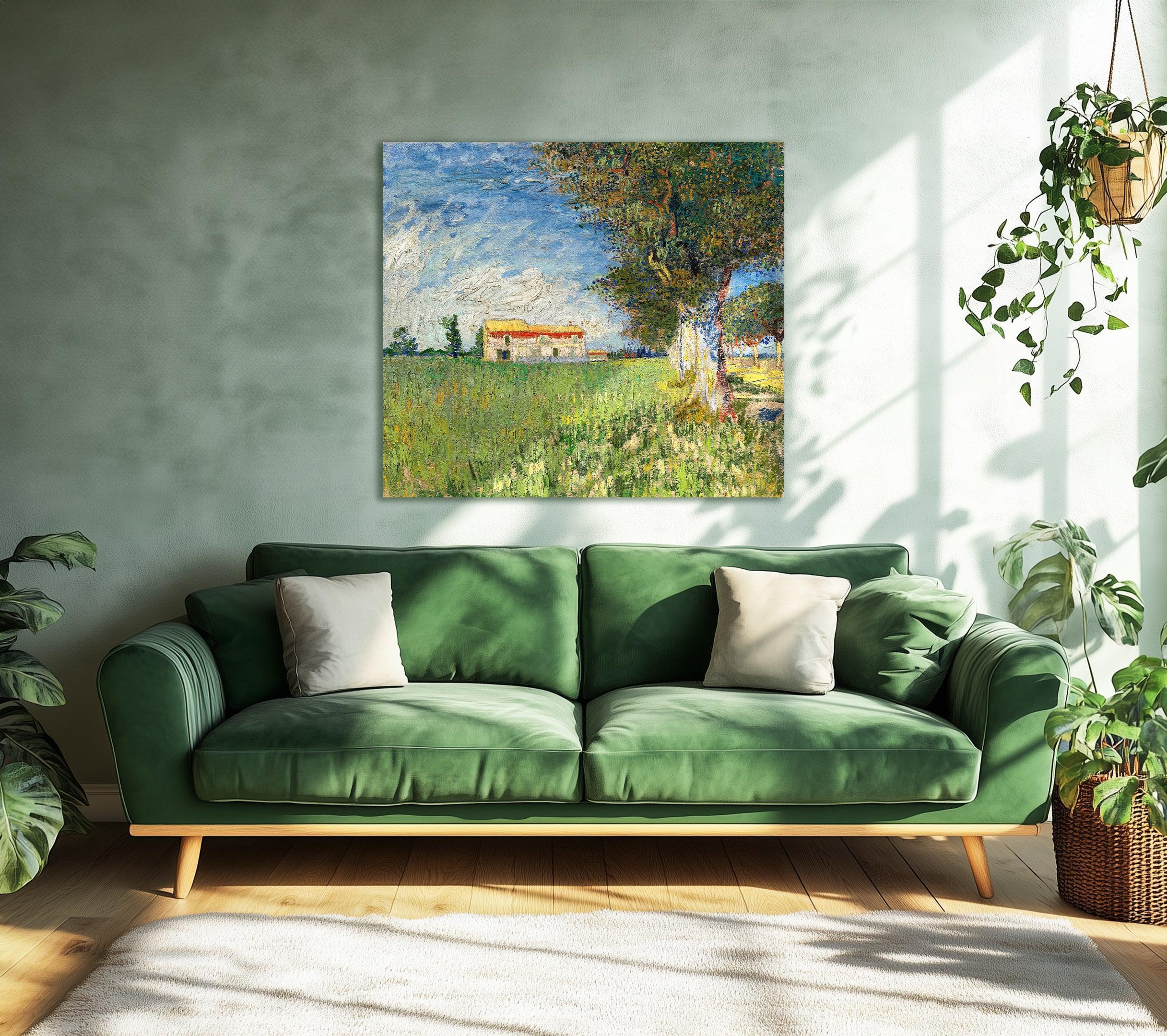 Casa nel campo di grano, Van Gogh