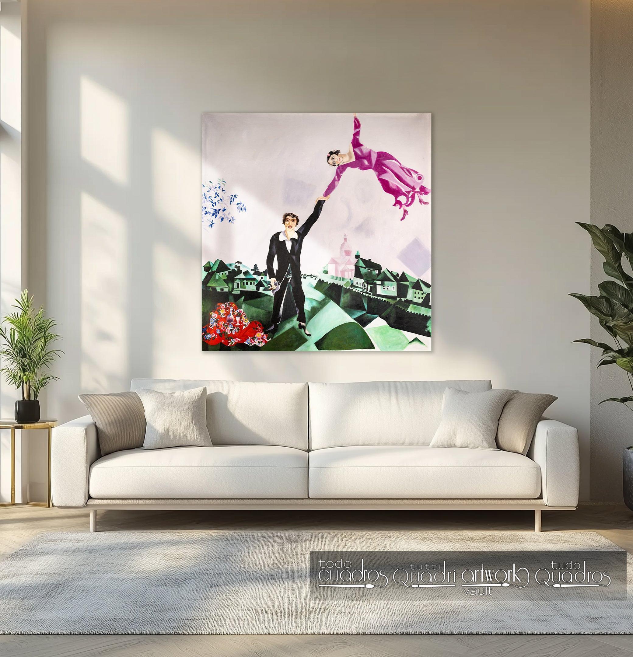 La passeggiata, Chagall