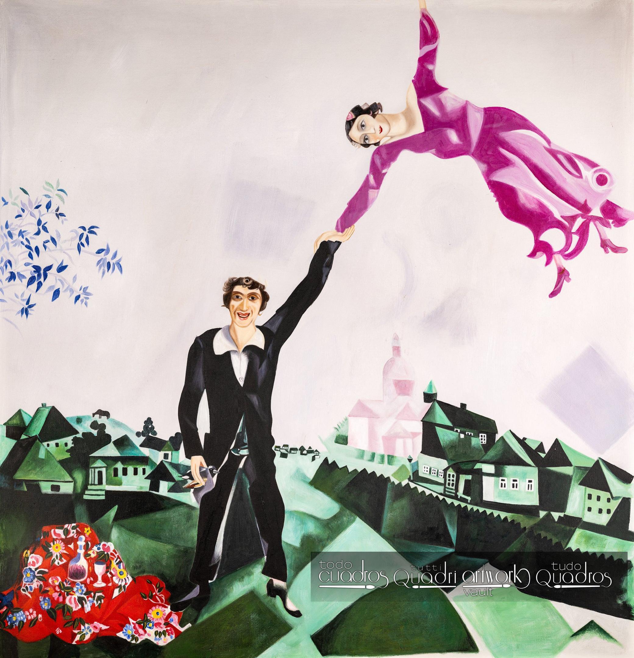 La passeggiata, Chagall