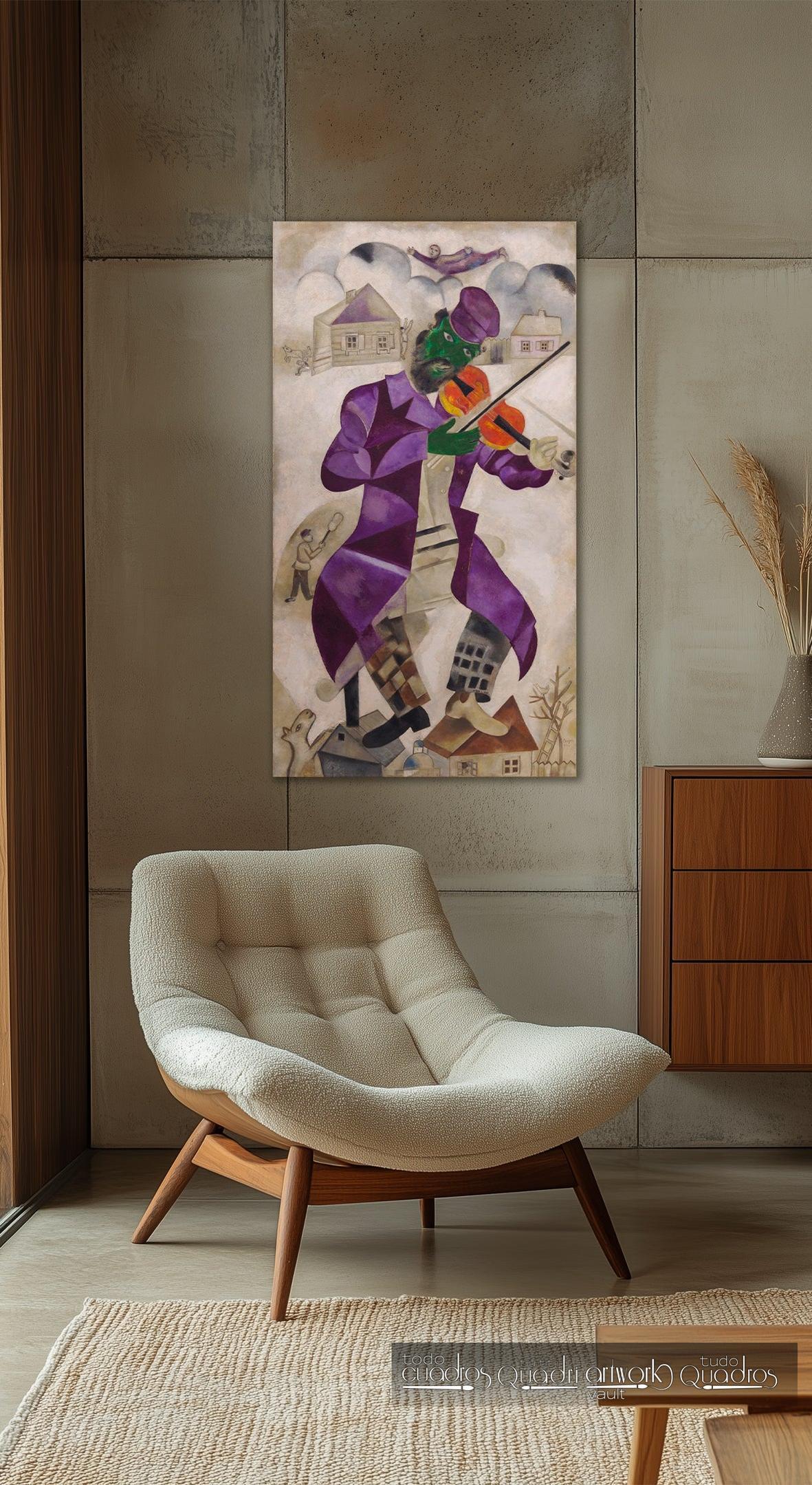 Il violinista verde, Chagall