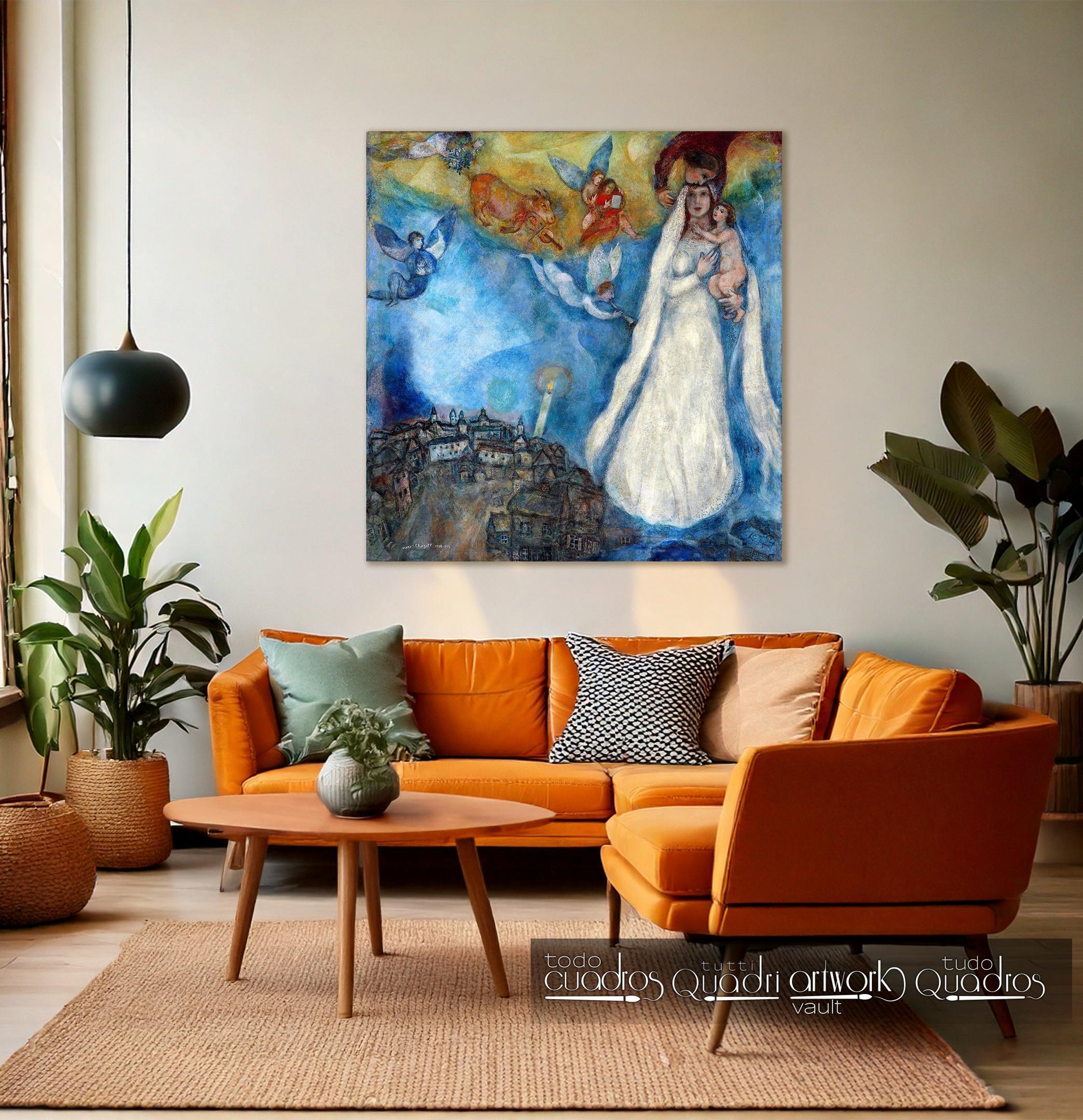 Madonna del villaggio, Chagall