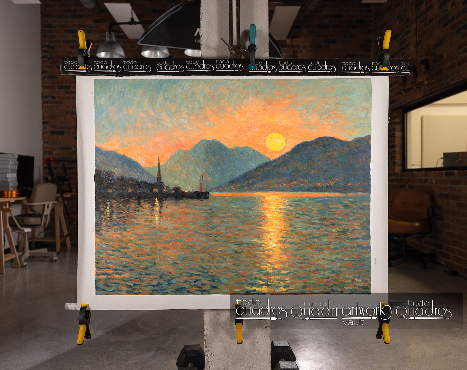 Crepuscolo eterno, stile Monet