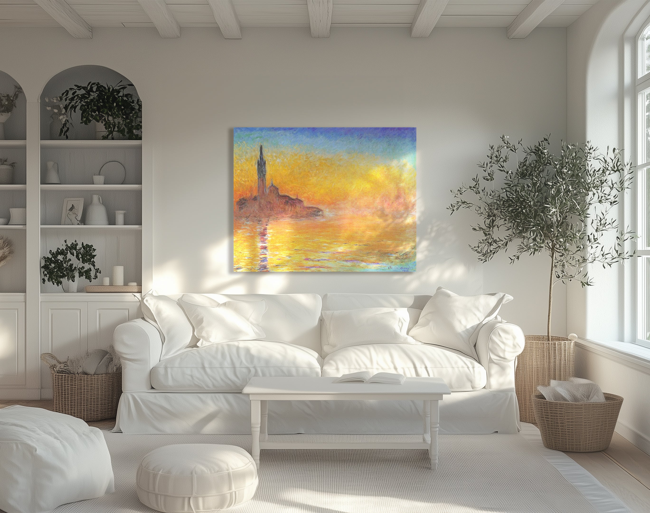 San Giorgio Maggiore al crepuscolo, Monet