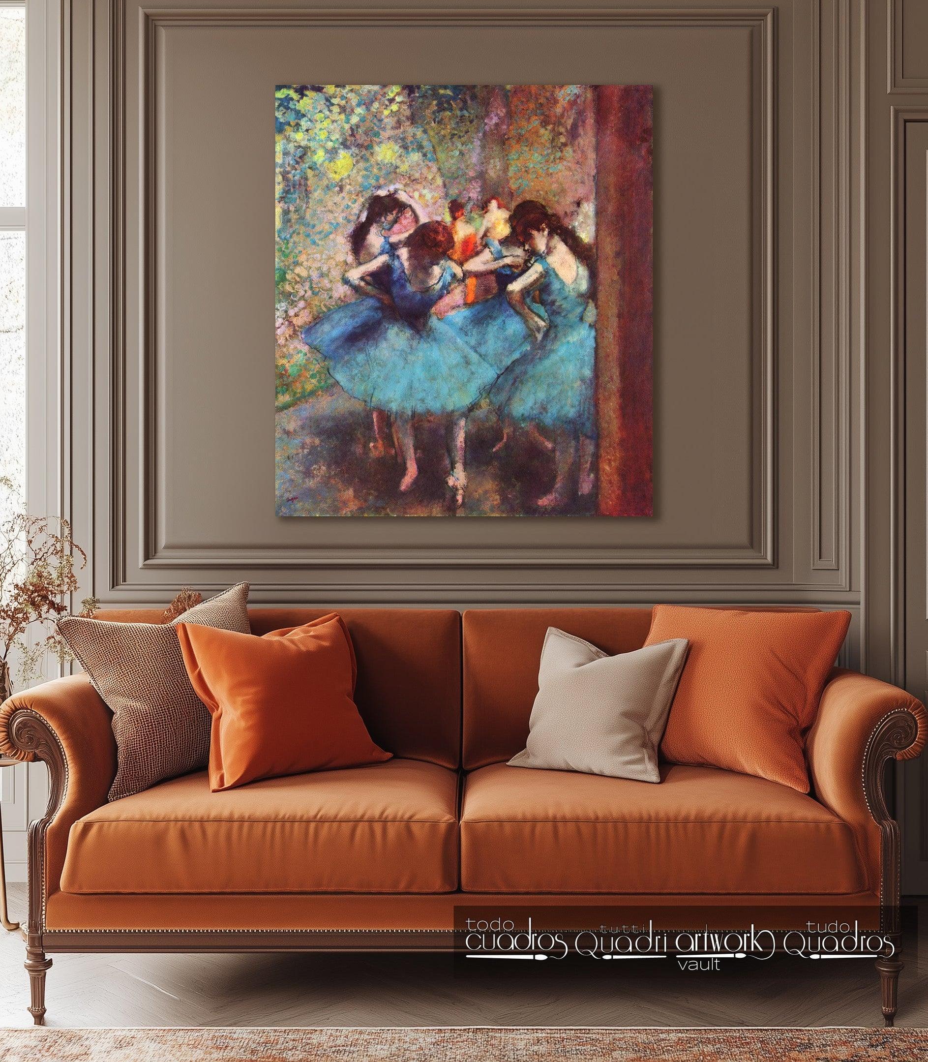 Ballerine blu, Degas