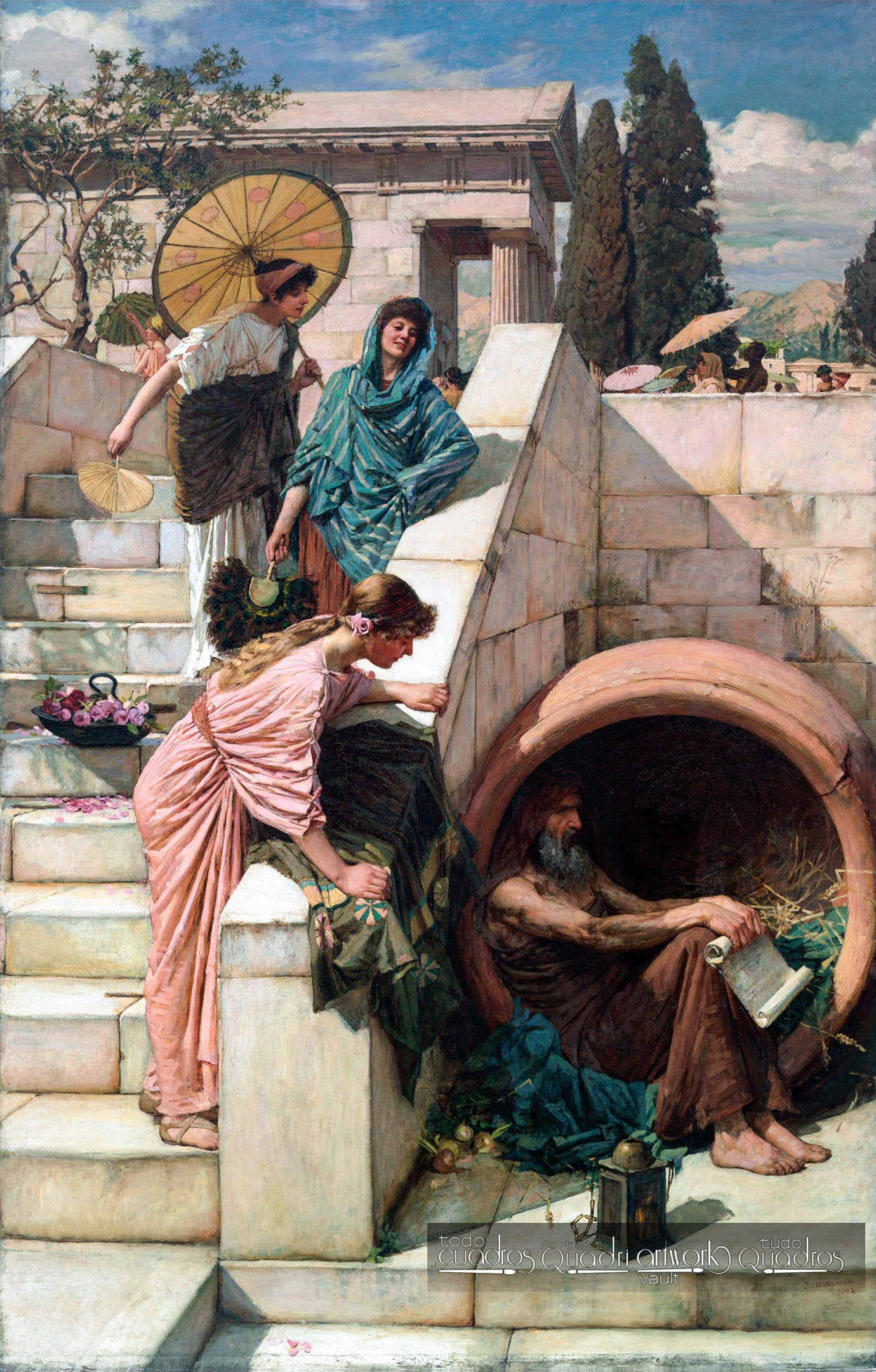 Diogene, J. W. Waterhouse