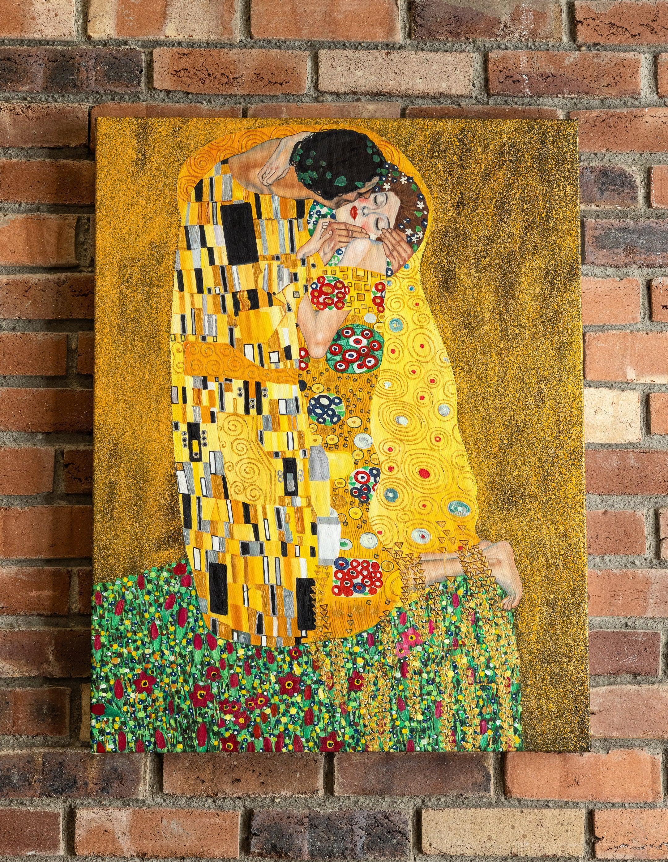 Il bacio, Klimt