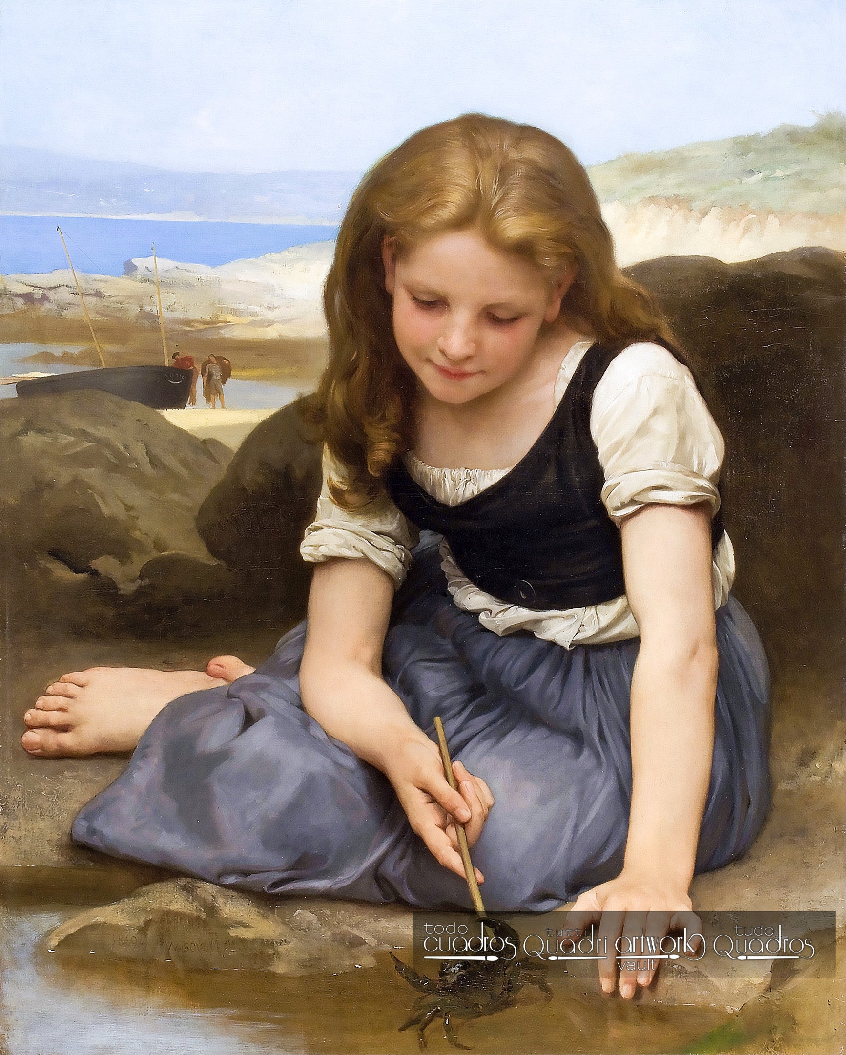 Il granchio, Bouguereau