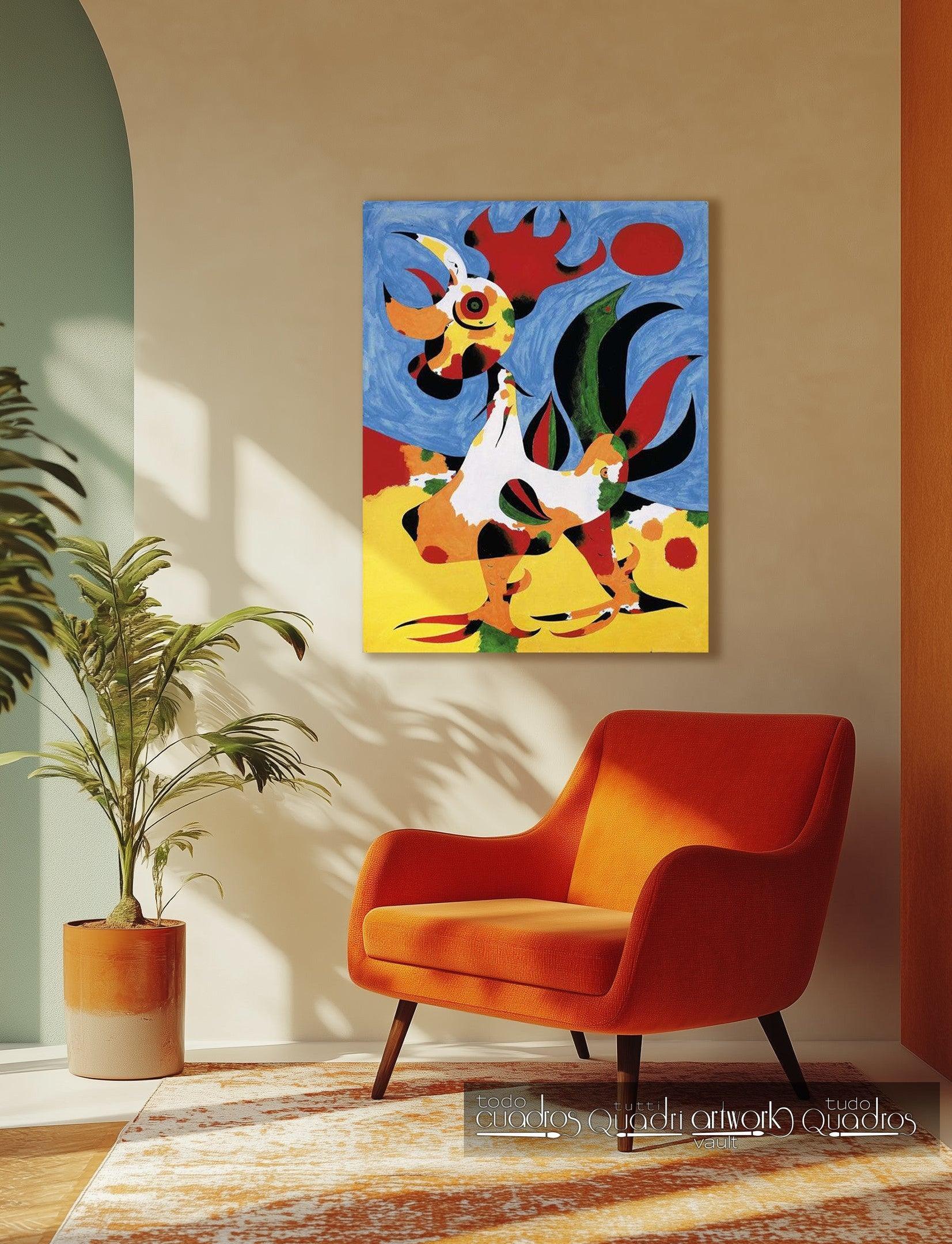 Il gallo, Miró