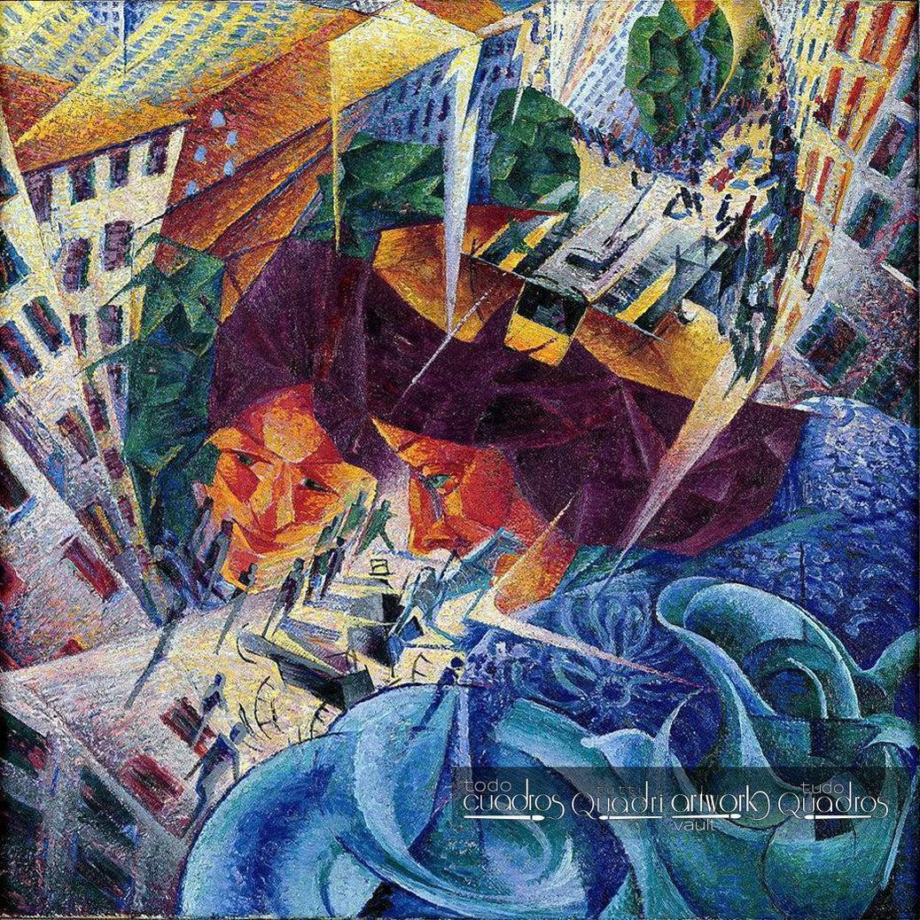 Visioni Simultanee, Boccioni
