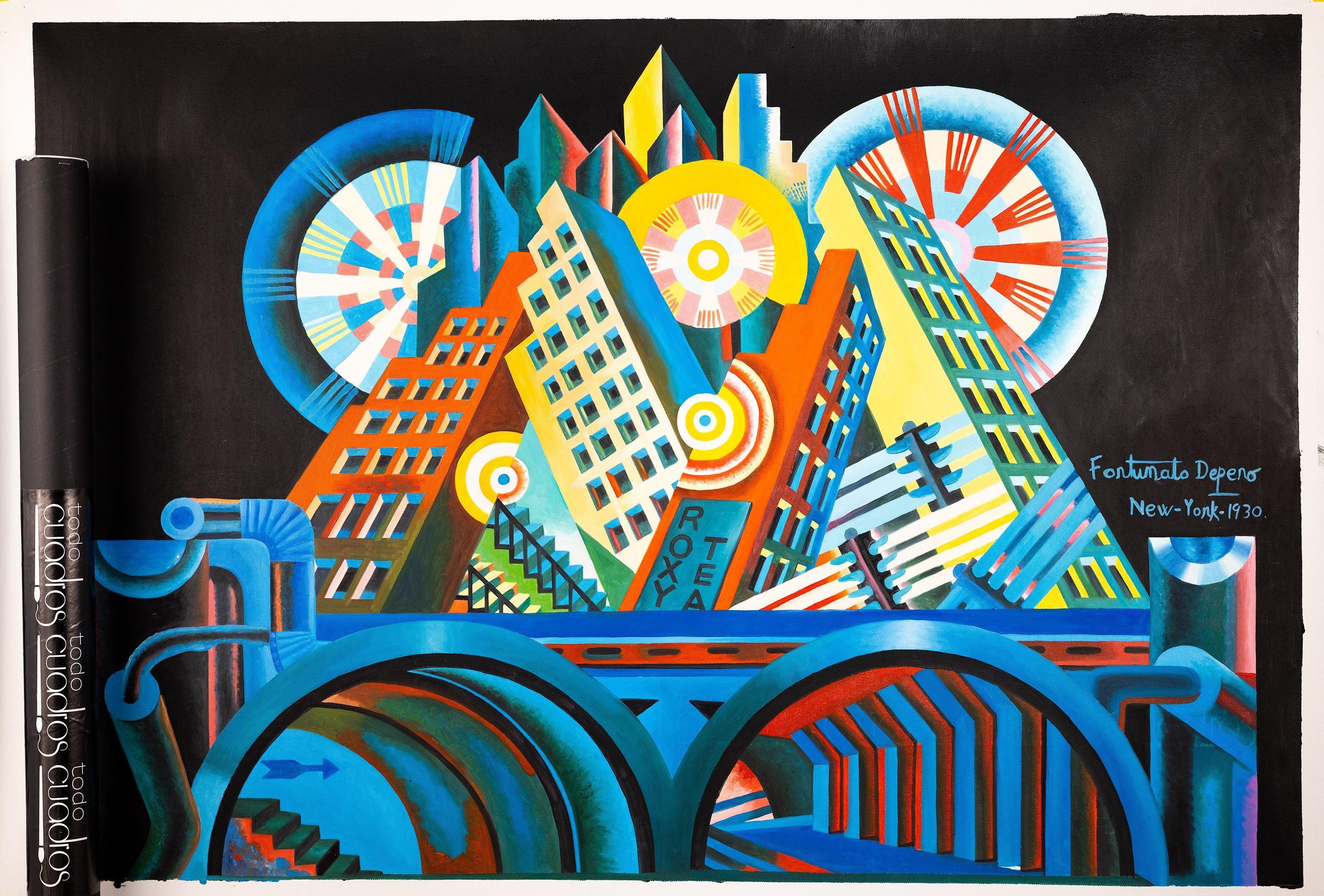 Grattacieli e Tunnel, Depero