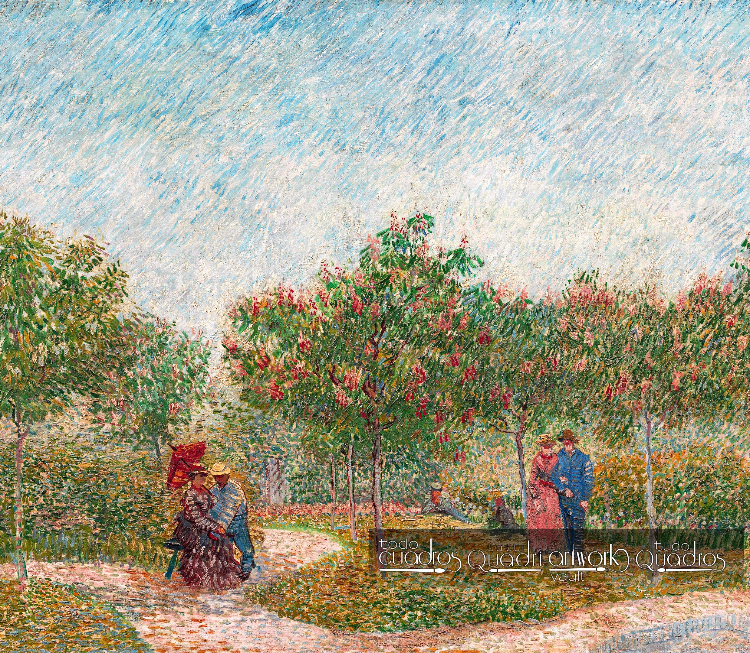 Giardino di Montmartre, Van Gogh