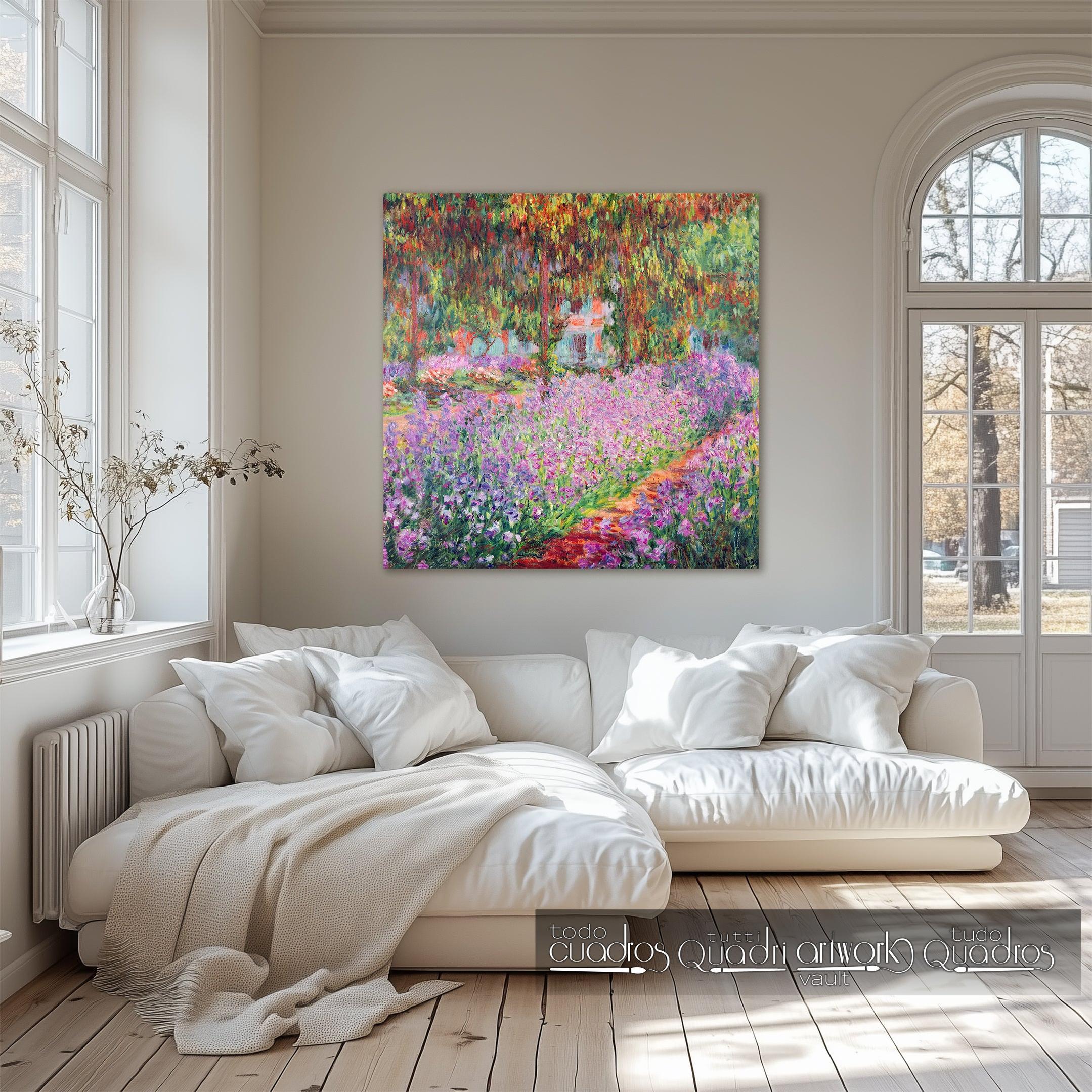 Il giardino dell'artista a Giverny, Monet