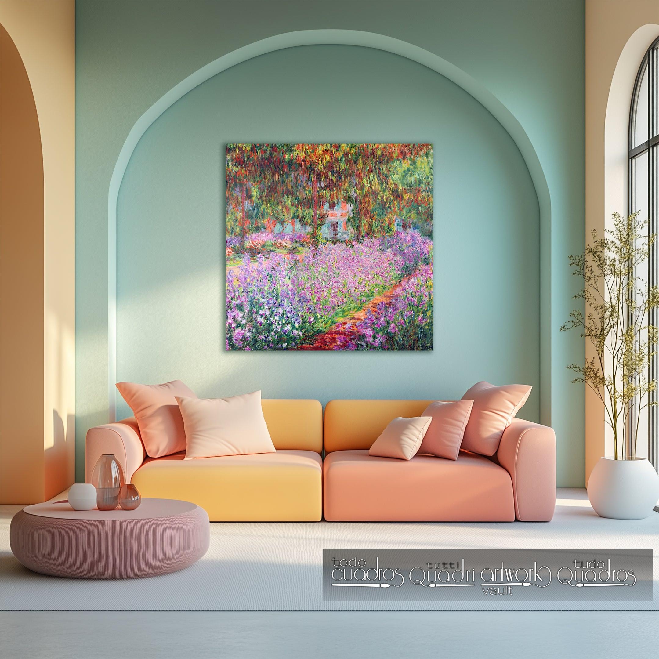 Il giardino dell'artista a Giverny, Monet