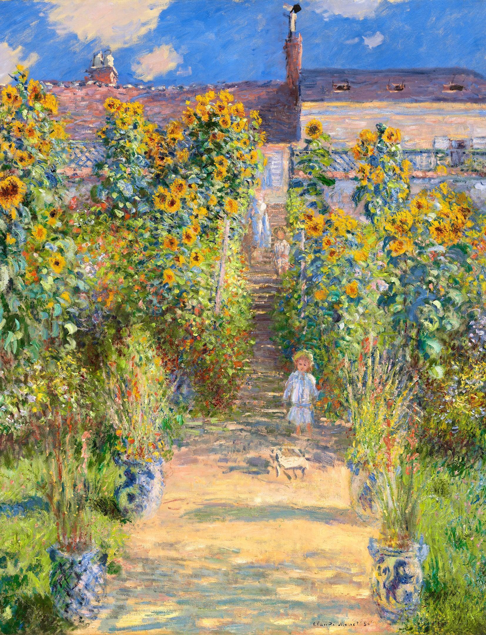 Il giardino di Monet a Vétheuil, Monet