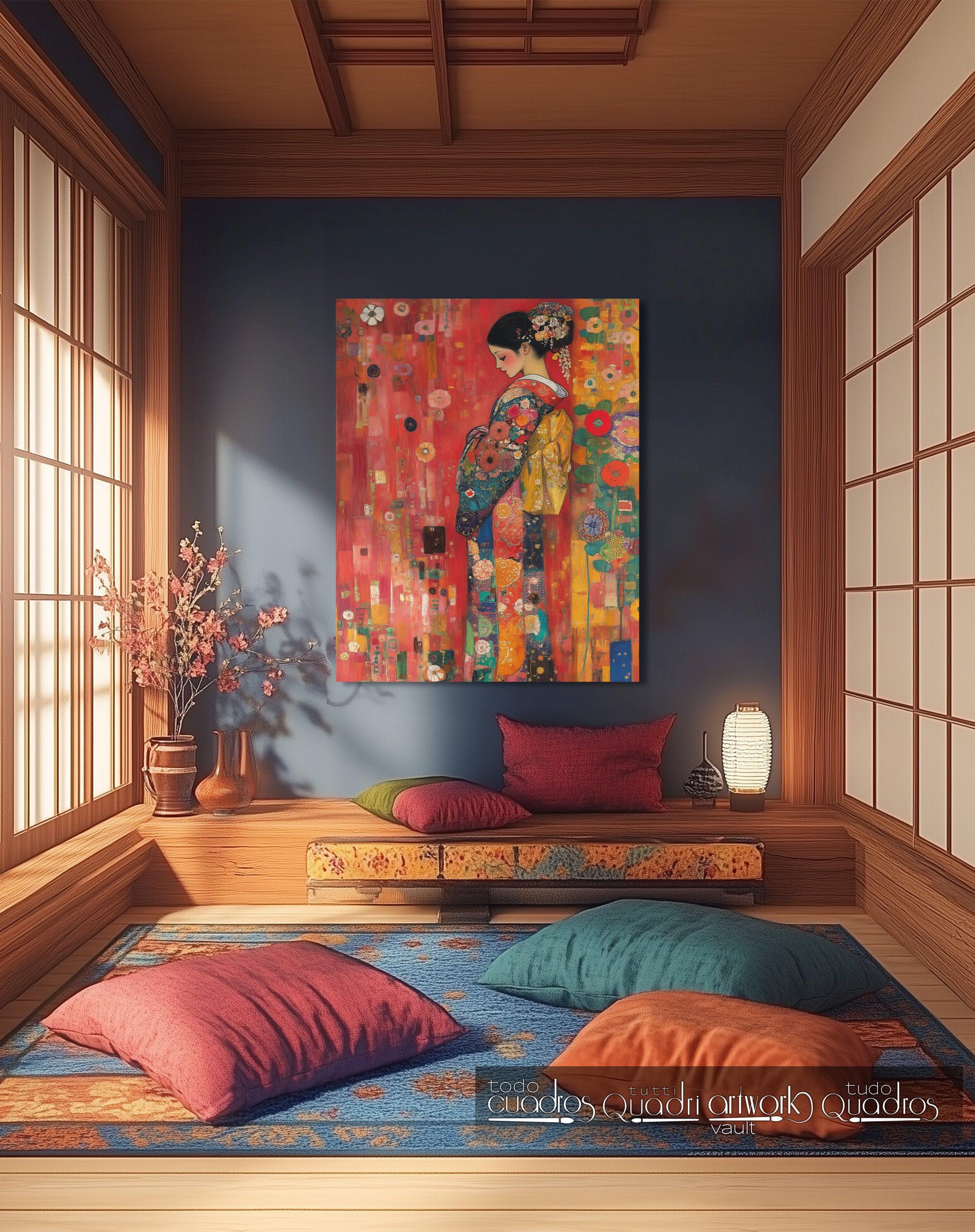 Armonia d'Oriente, stile Klimt