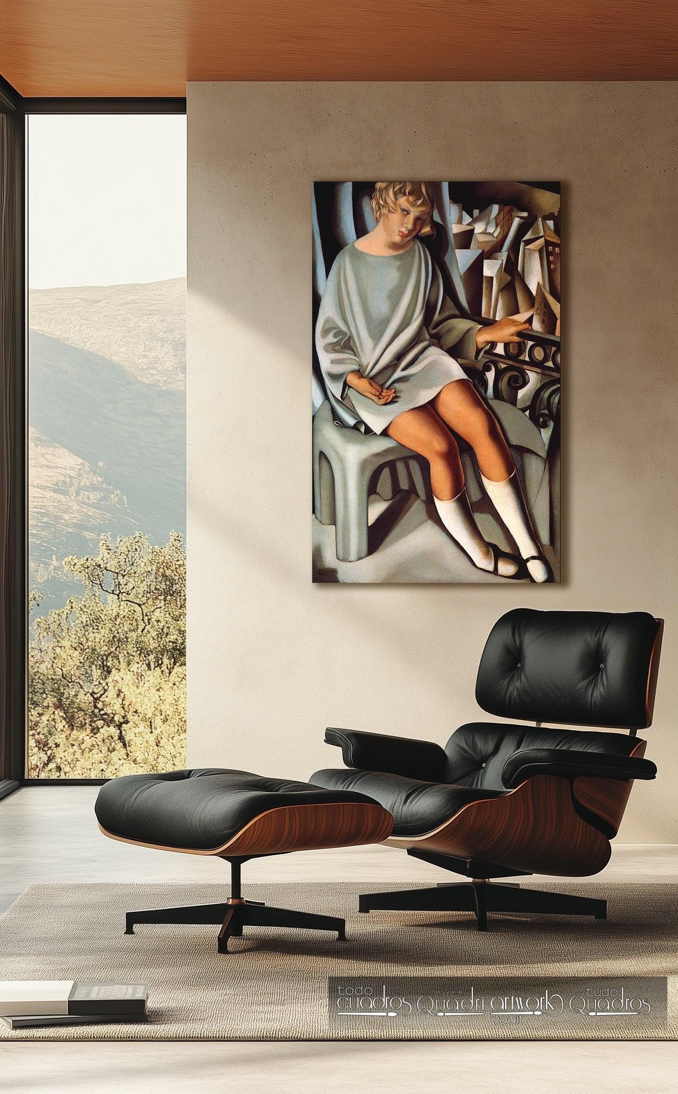 Kizette al balcone, Lempicka