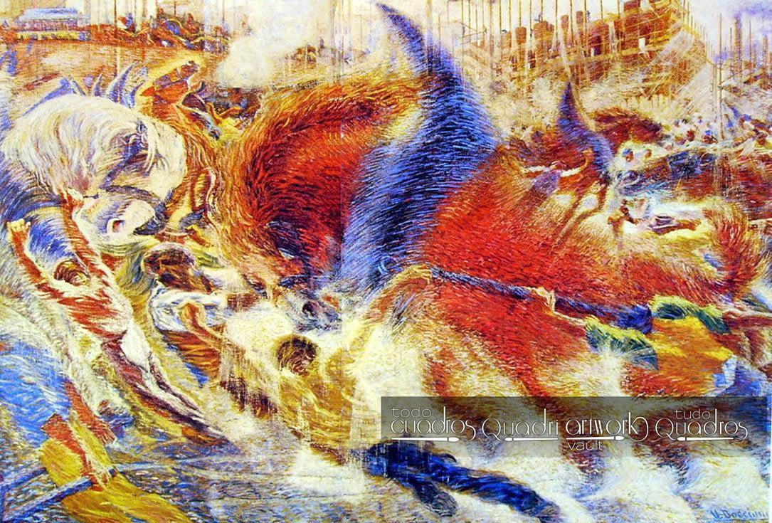 La Città che Sale, Boccioni