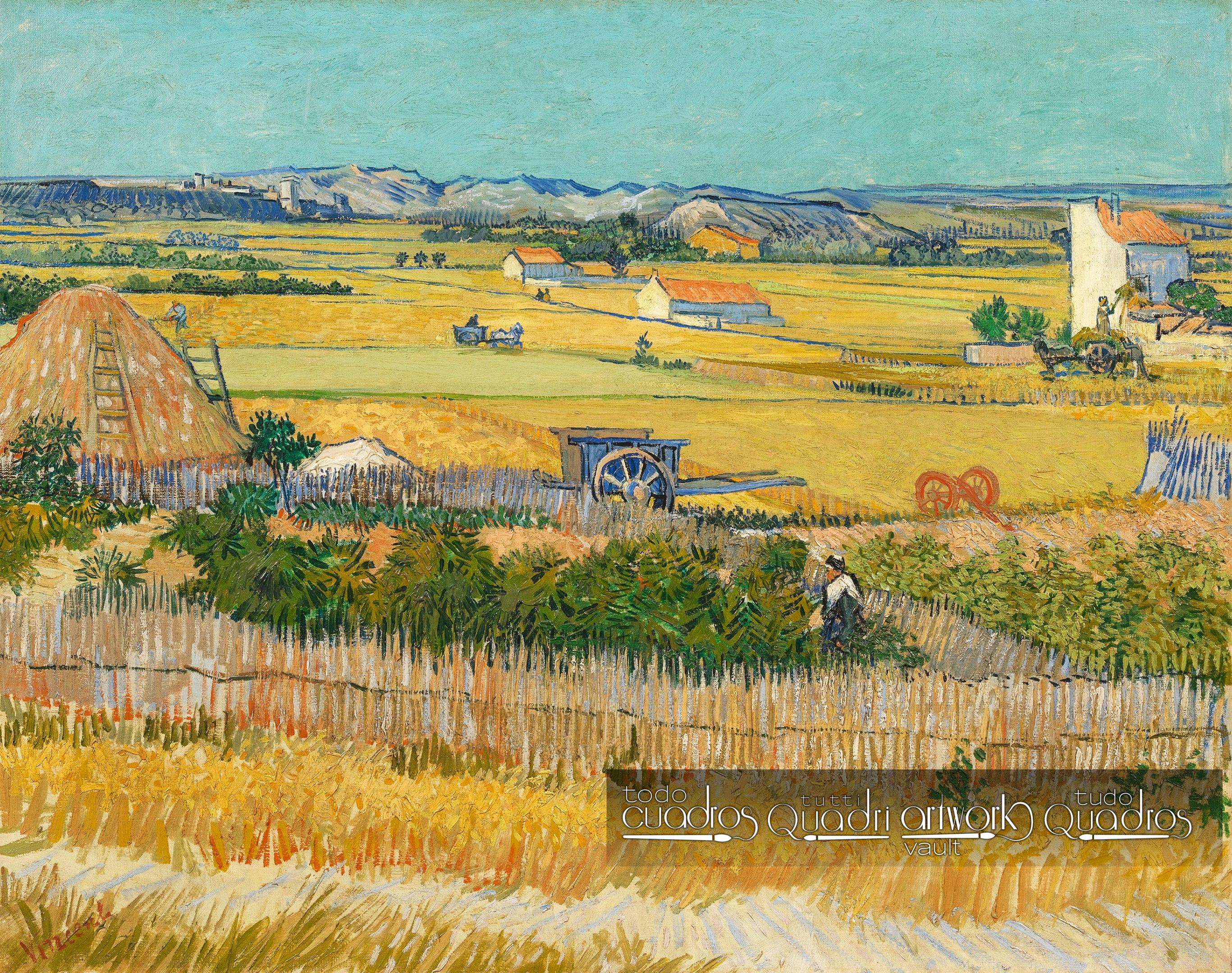 Il raccolto, Van Gogh