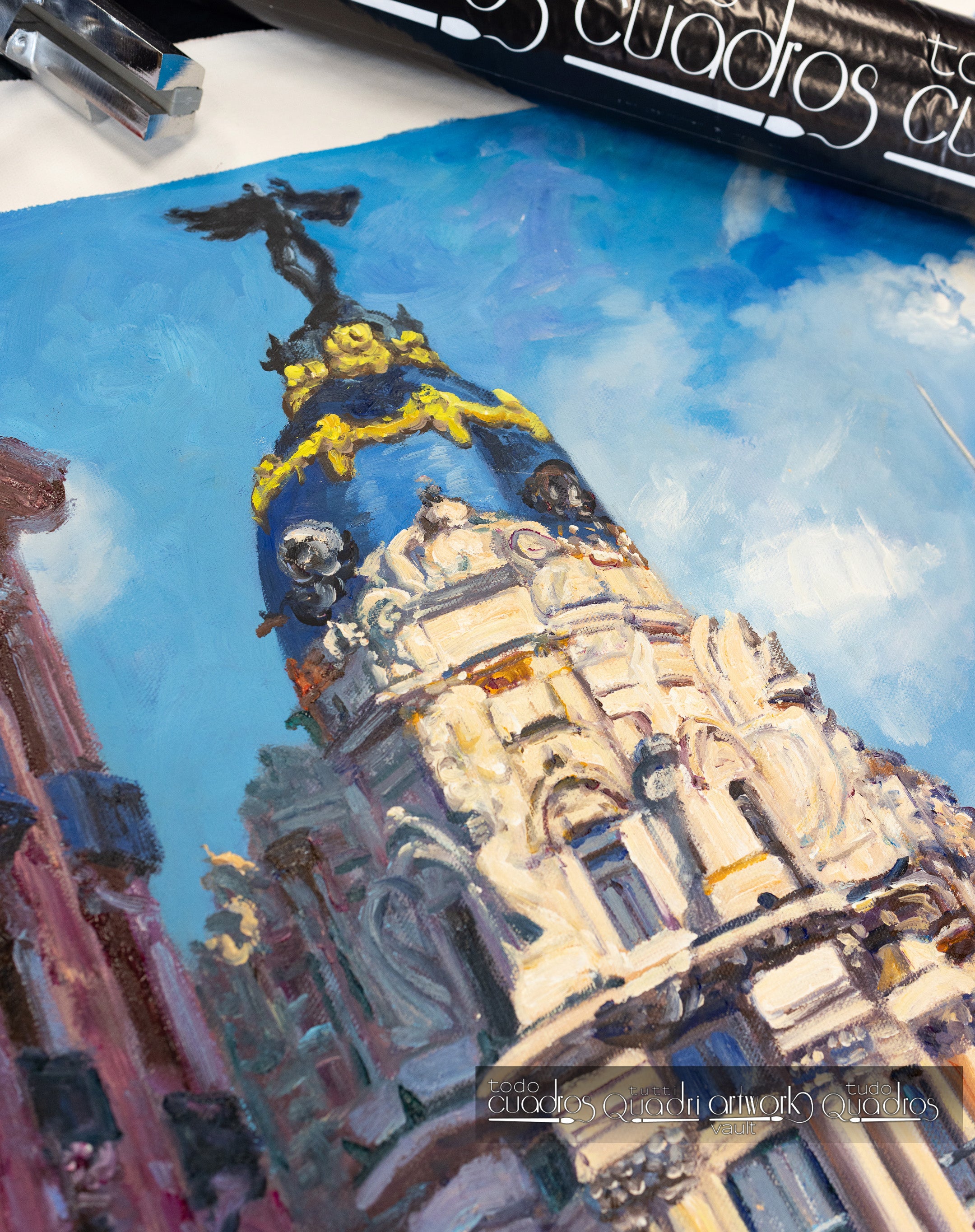 Madrid in movimento, stile Monet