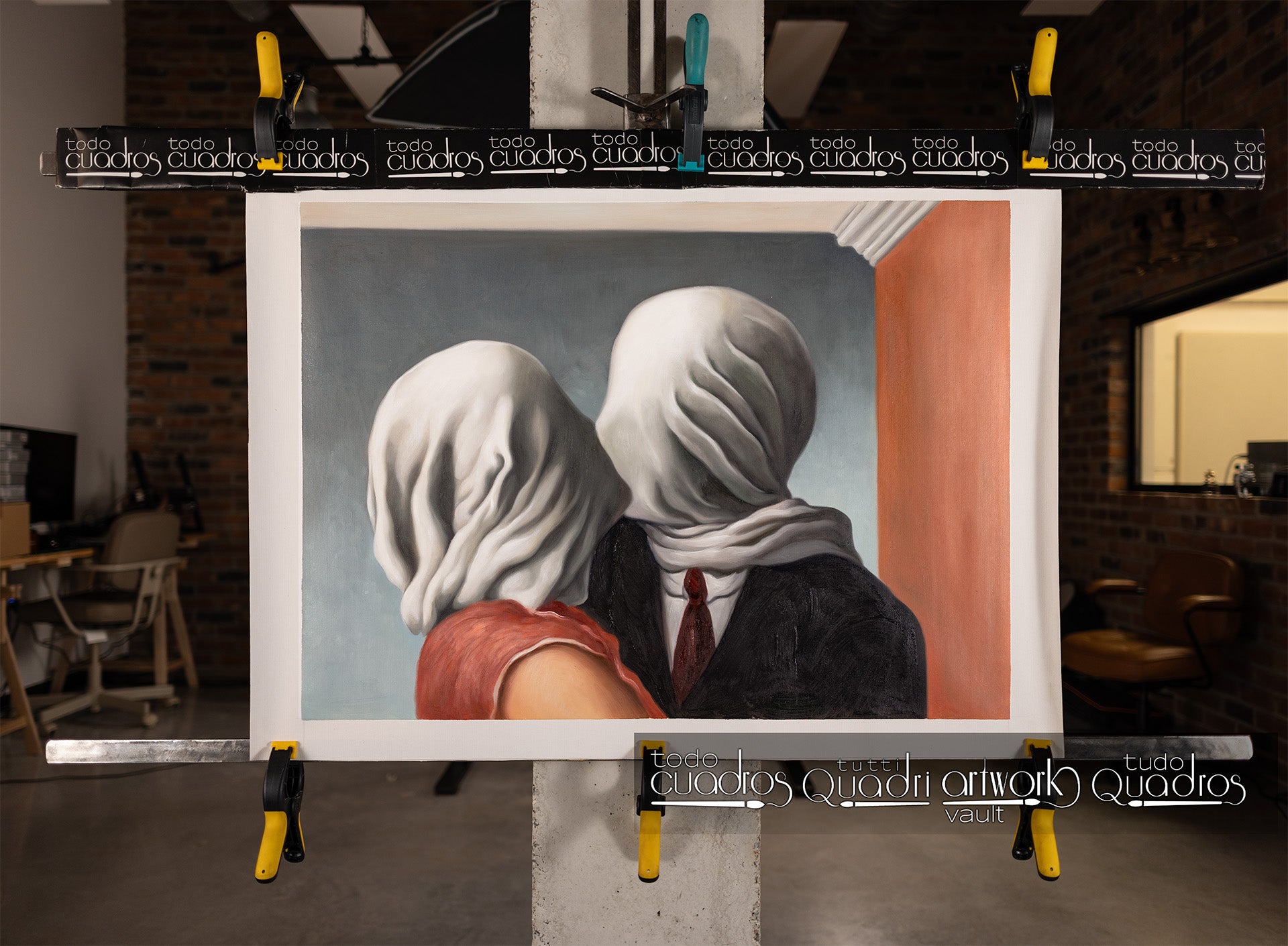 Gli amanti, Magritte
