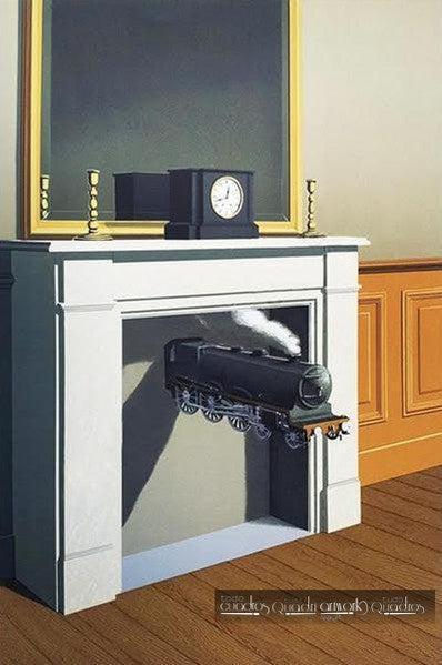 Il tempo pugnalato, Magritte