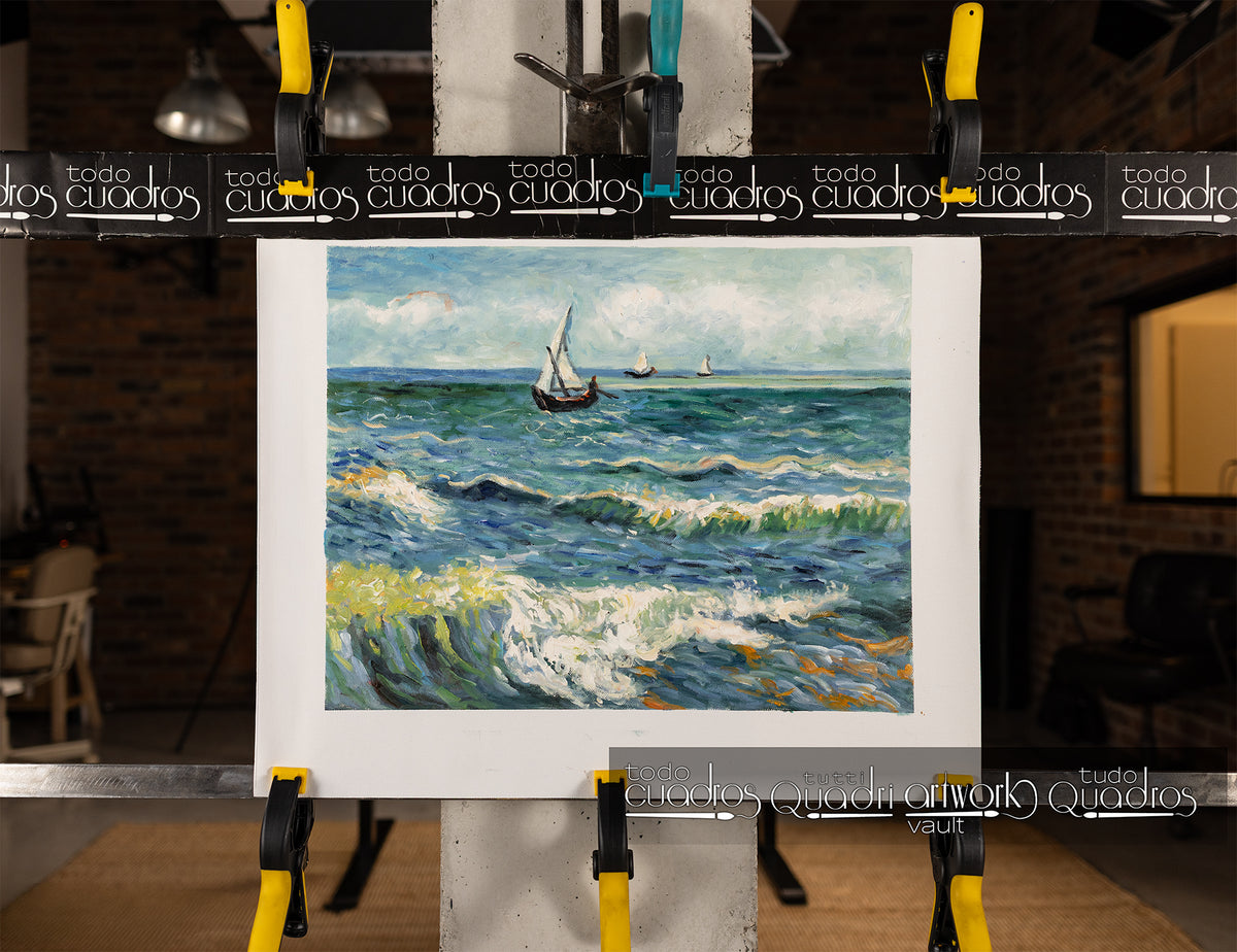 Il Mare a Les Saintes Maries, Van Gogh