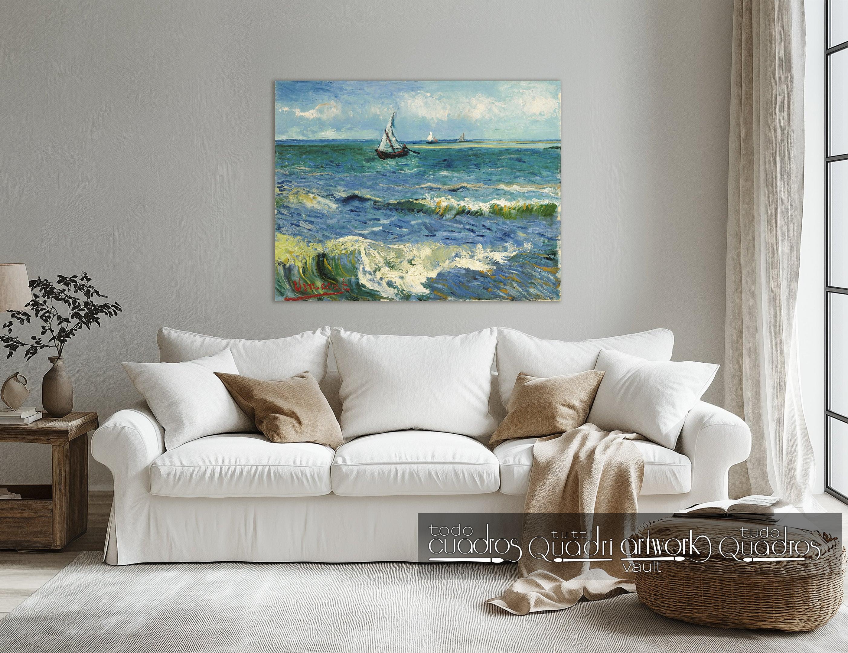 Il Mare a Les Saintes Maries, Van Gogh