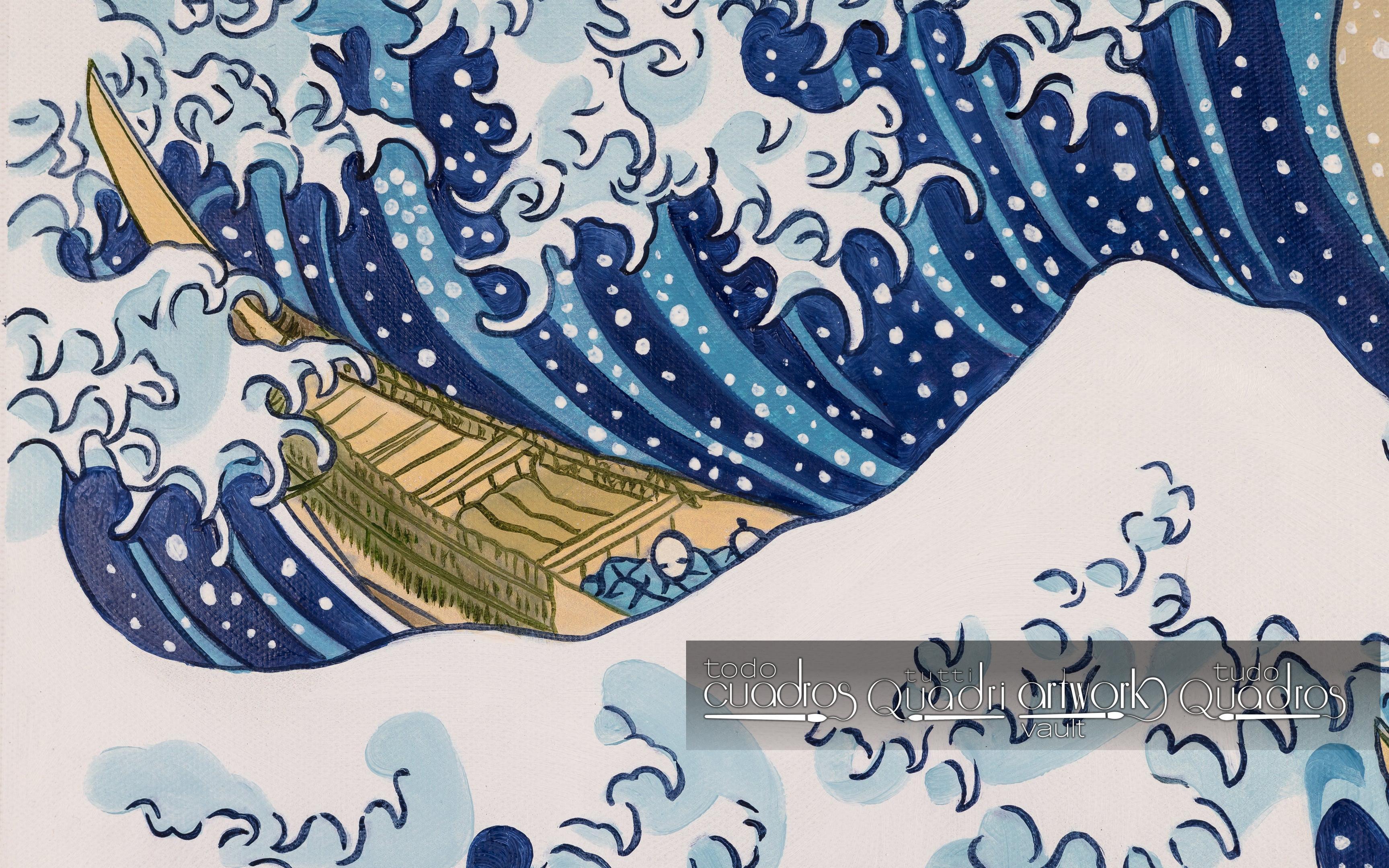 La grande onda di Kanagawa, K. Housaki