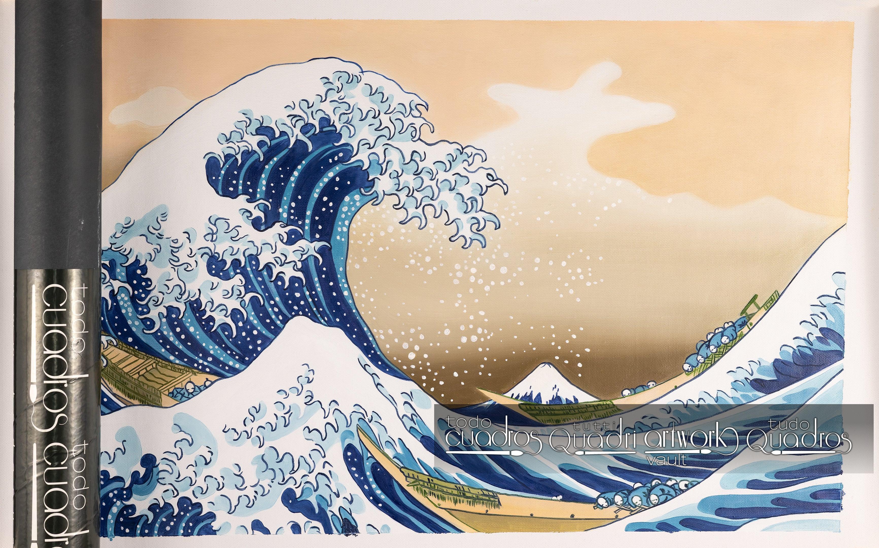 La grande onda di Kanagawa, K. Housaki