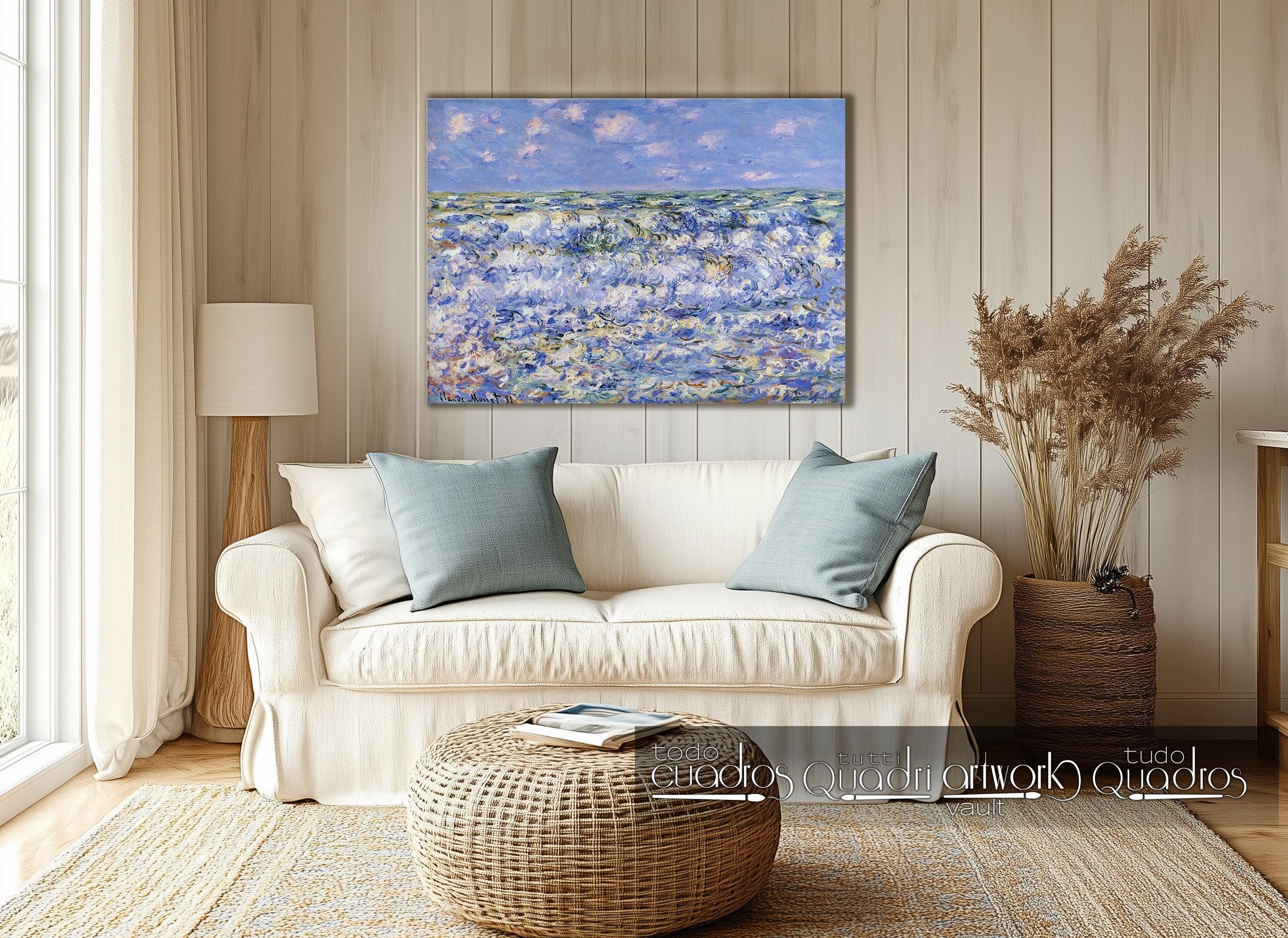 Onde che si infrangono, Monet