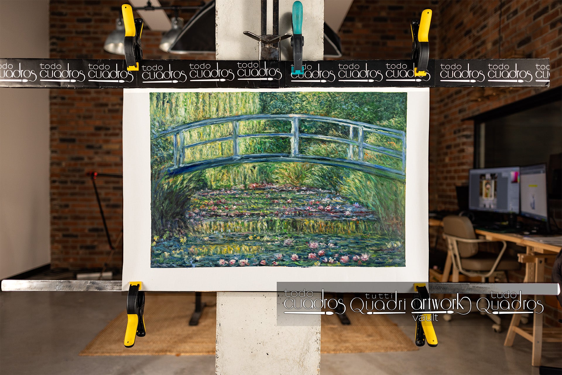 Lo stagno delle ninfee, armonia verde, Monet