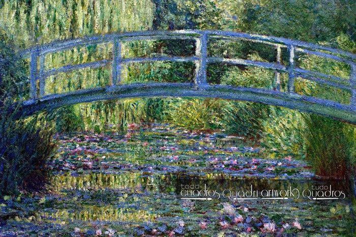 Lo stagno delle ninfee, armonia verde, Monet