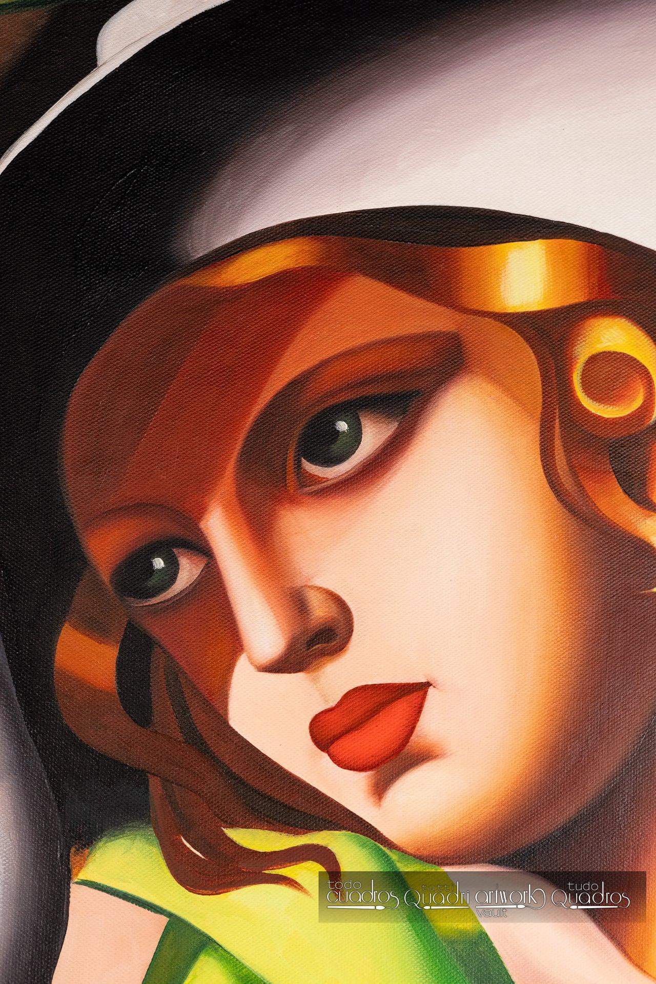 Ragazza con guanti, Lempicka