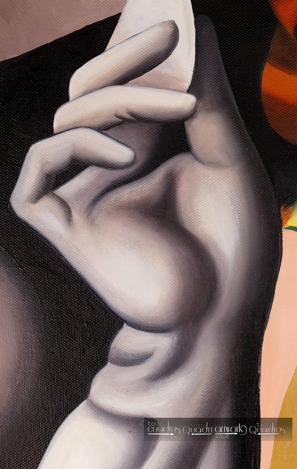 Ragazza con guanti, Lempicka
